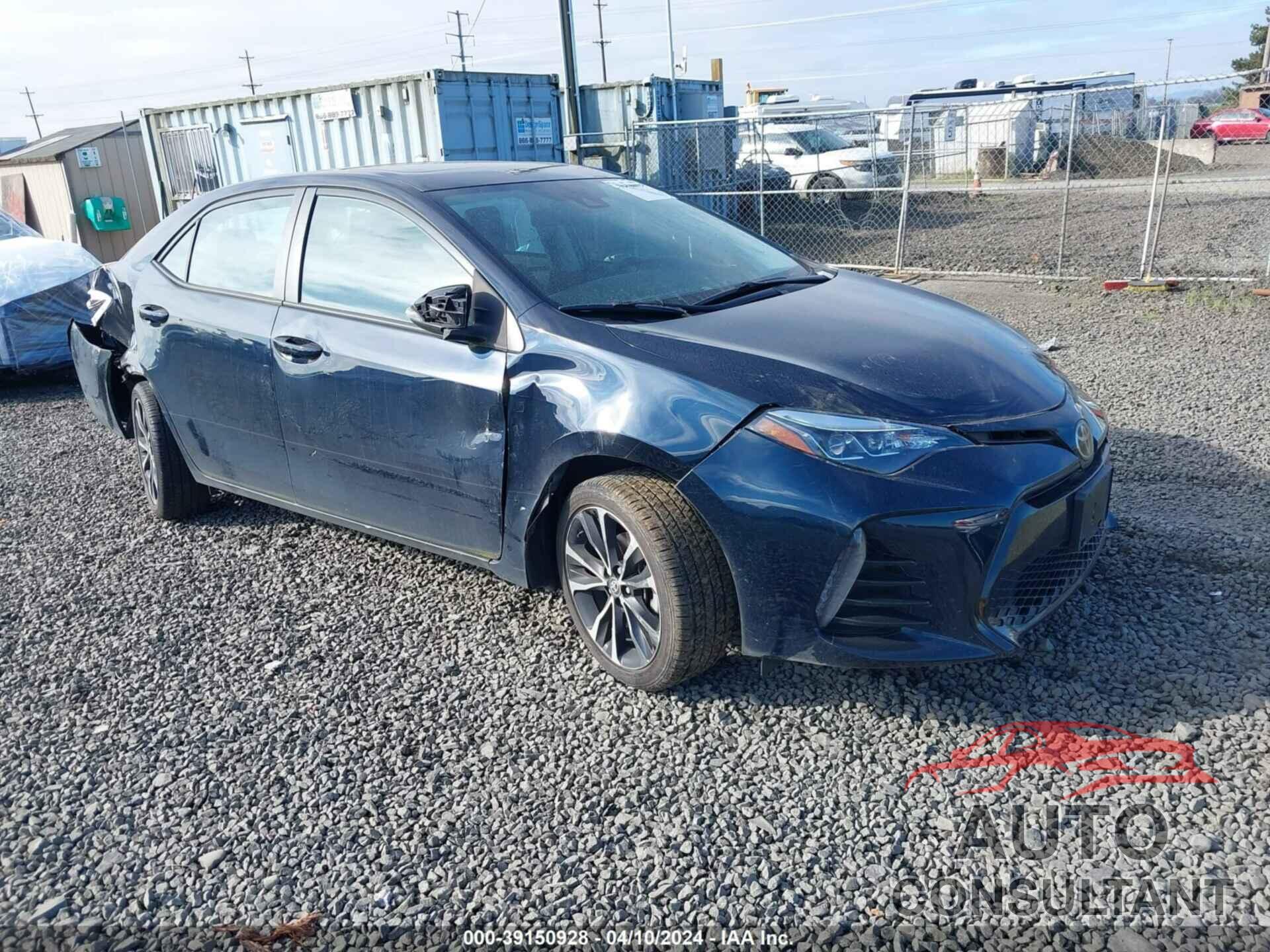 TOYOTA COROLLA 2019 - 2T1BURHE1KC131447
