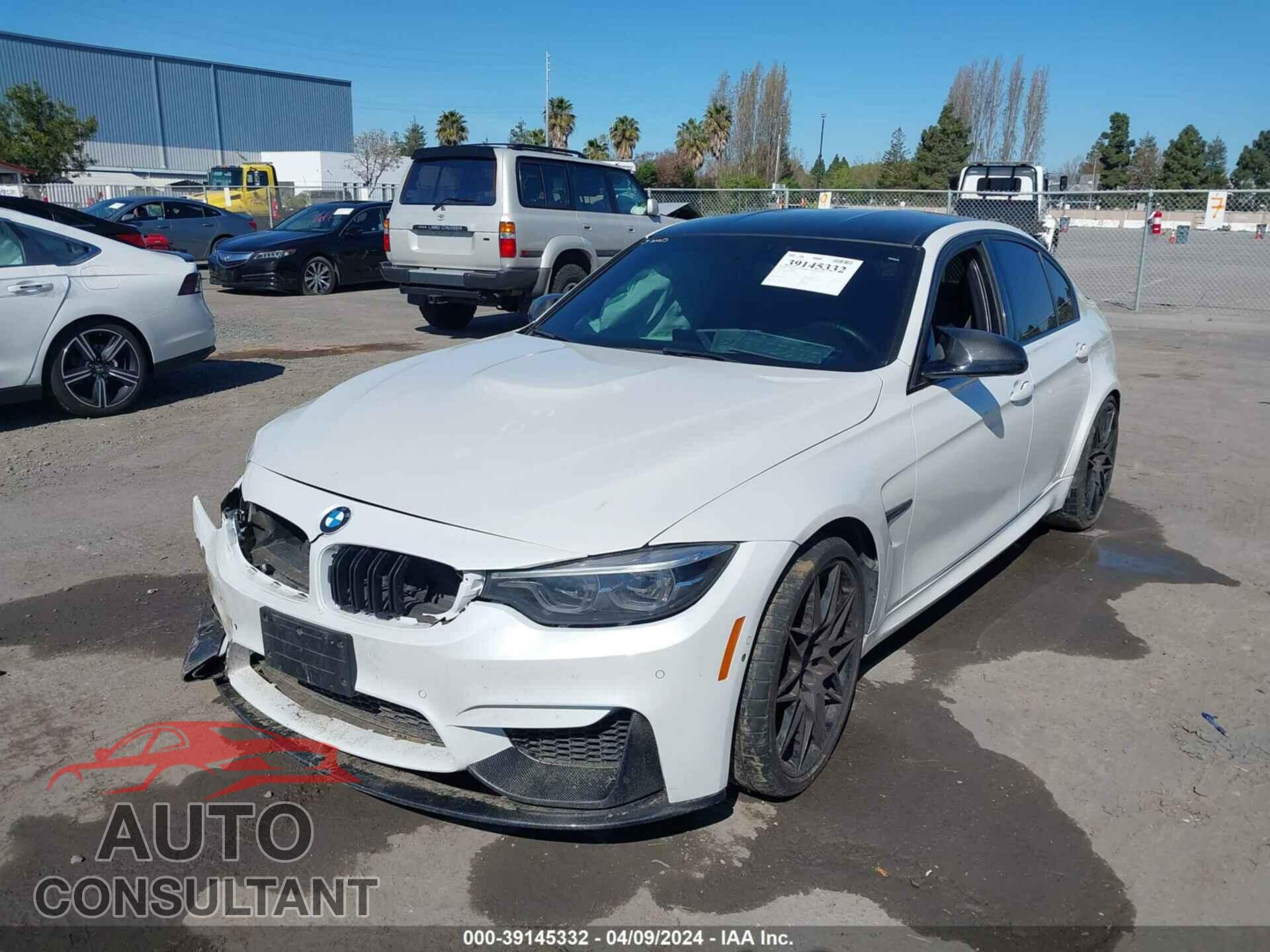 BMW M3 2018 - WBS8M9C58J5J78836