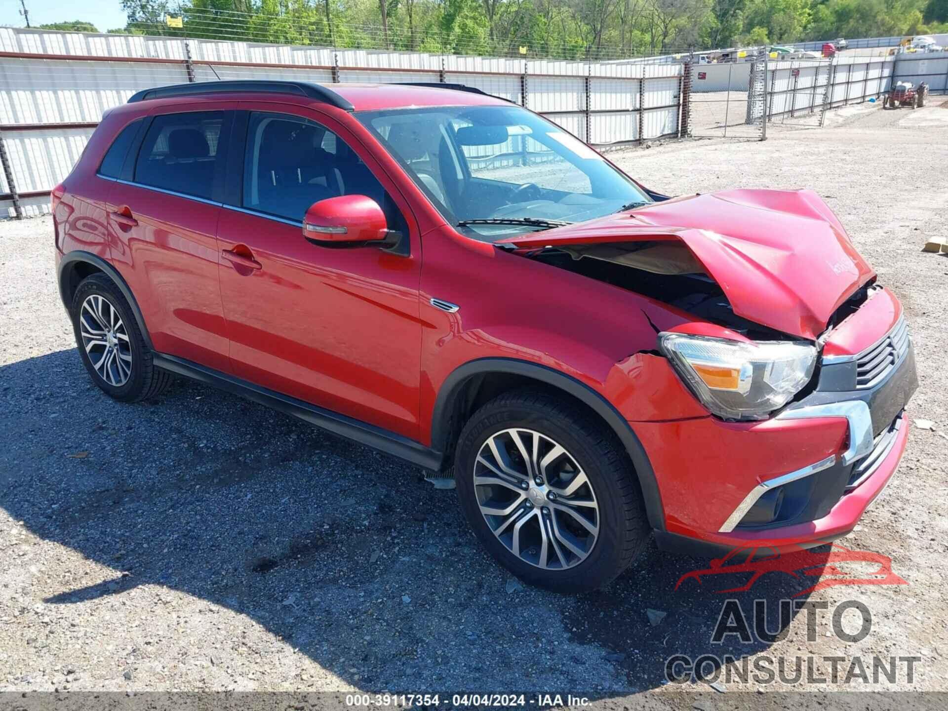 MITSUBISHI OUTLANDER SPORT 2016 - JA4AP4AW6GZ041405