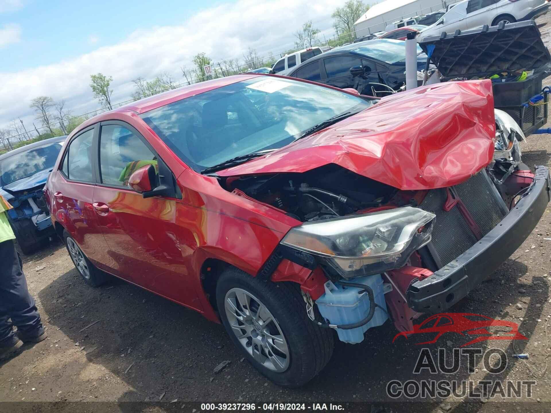 TOYOTA COROLLA 2016 - 2T1BURHE5GC516016