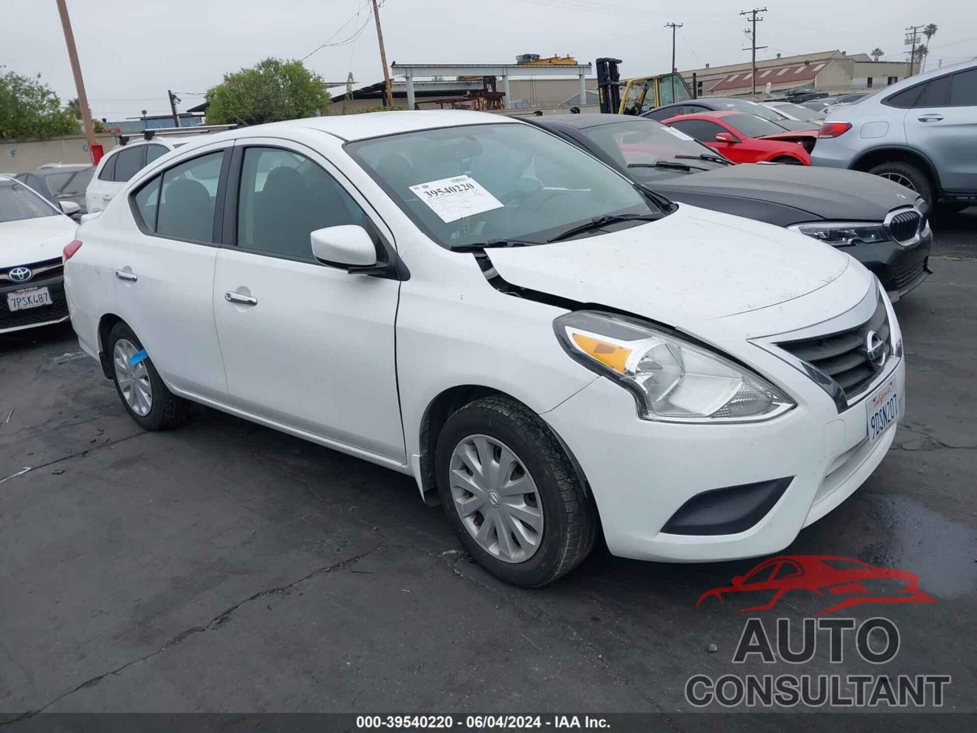 NISSAN VERSA 2016 - 3N1CN7AP5GL864769