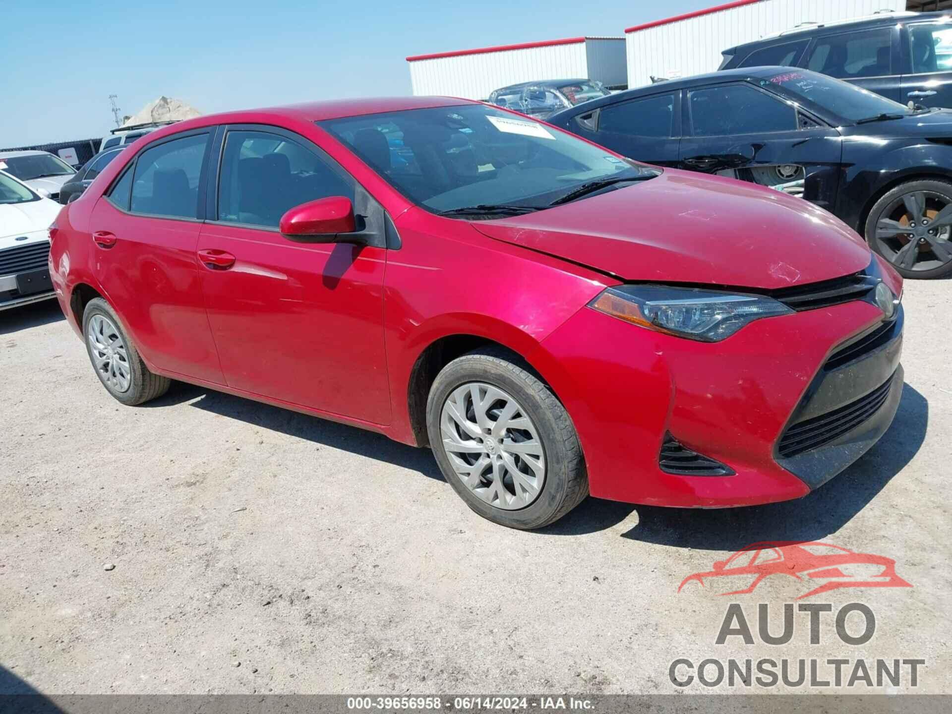 TOYOTA COROLLA 2018 - 5YFBURHE4JP818761