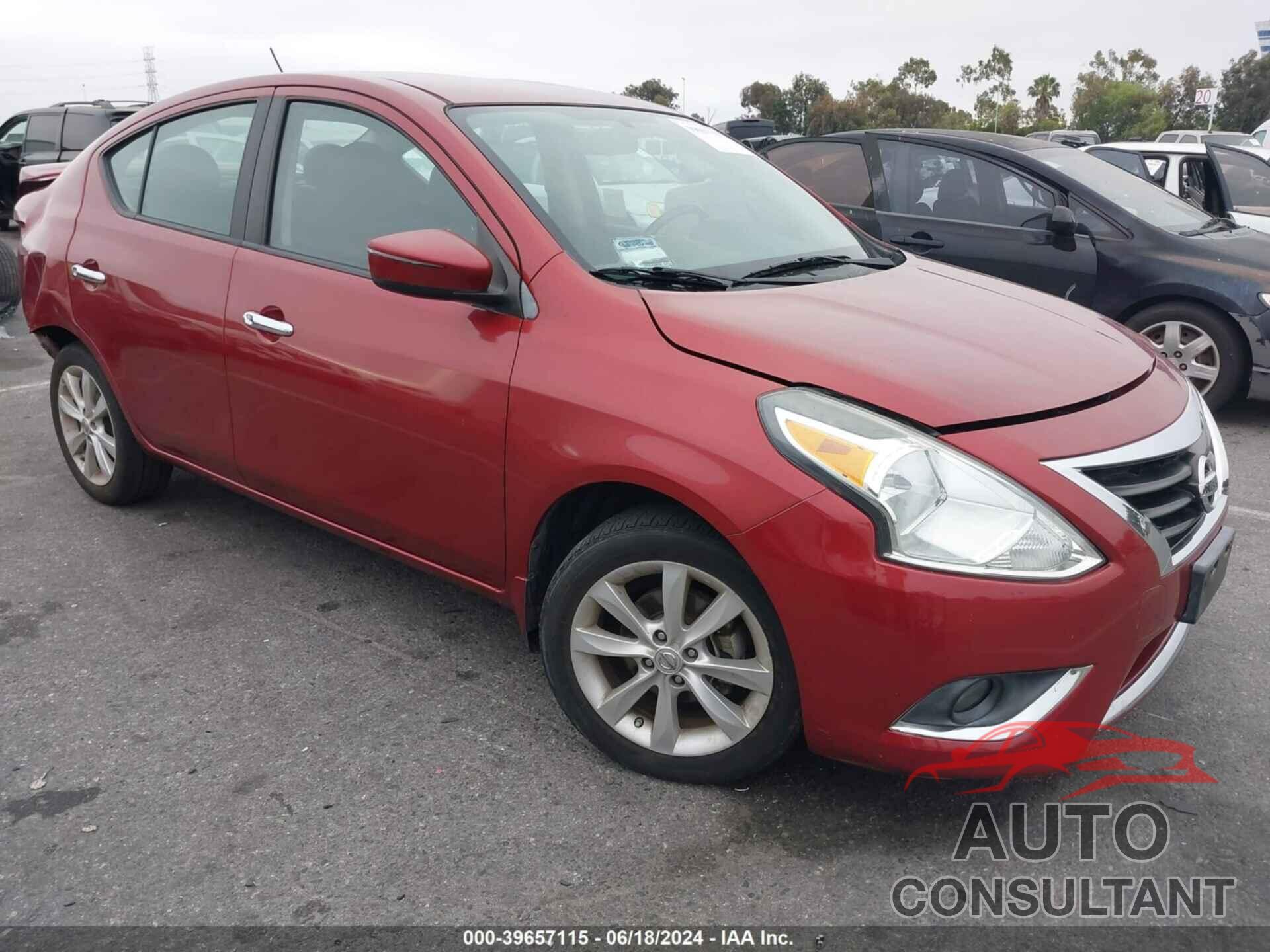 NISSAN VERSA 2016 - 3N1CN7AP2GL818199