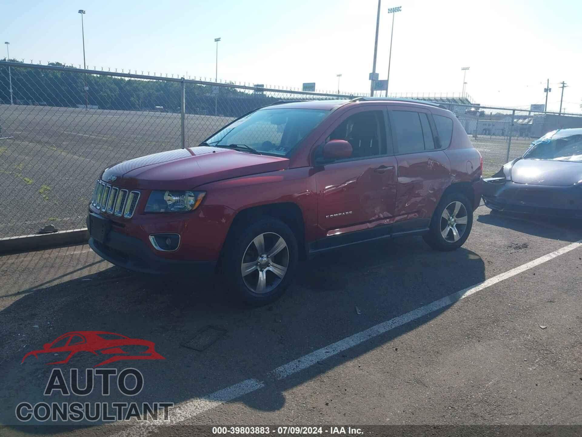 JEEP COMPASS 2017 - 1C4NJDEB4HD139864