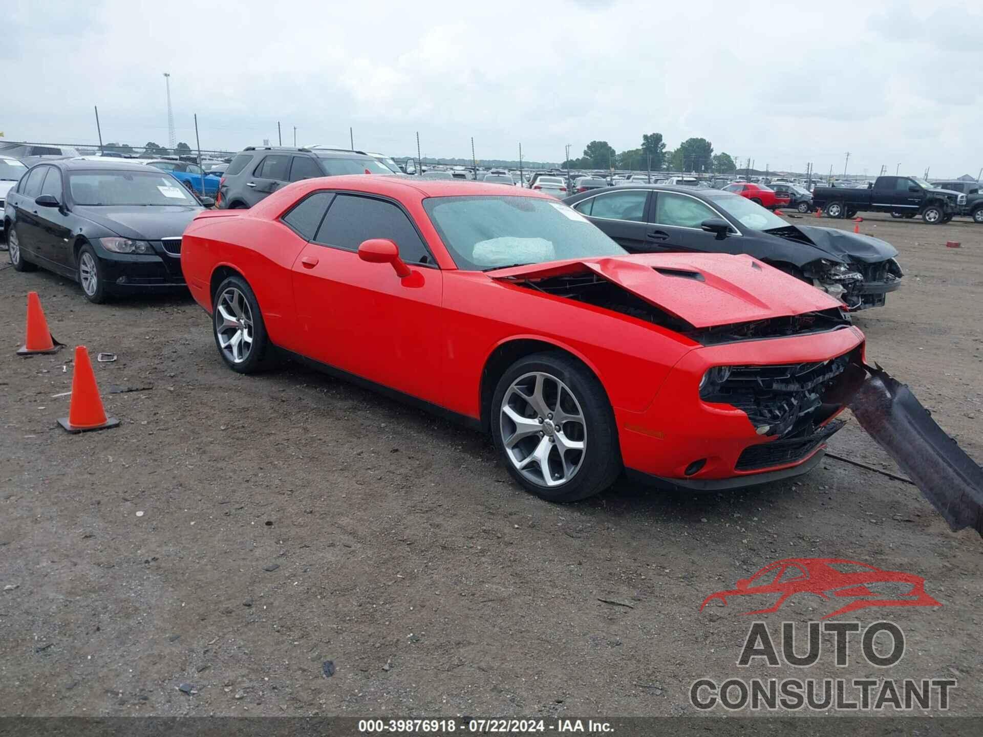 DODGE CHALLENGER 2016 - 2C3CDZBT0GH315937