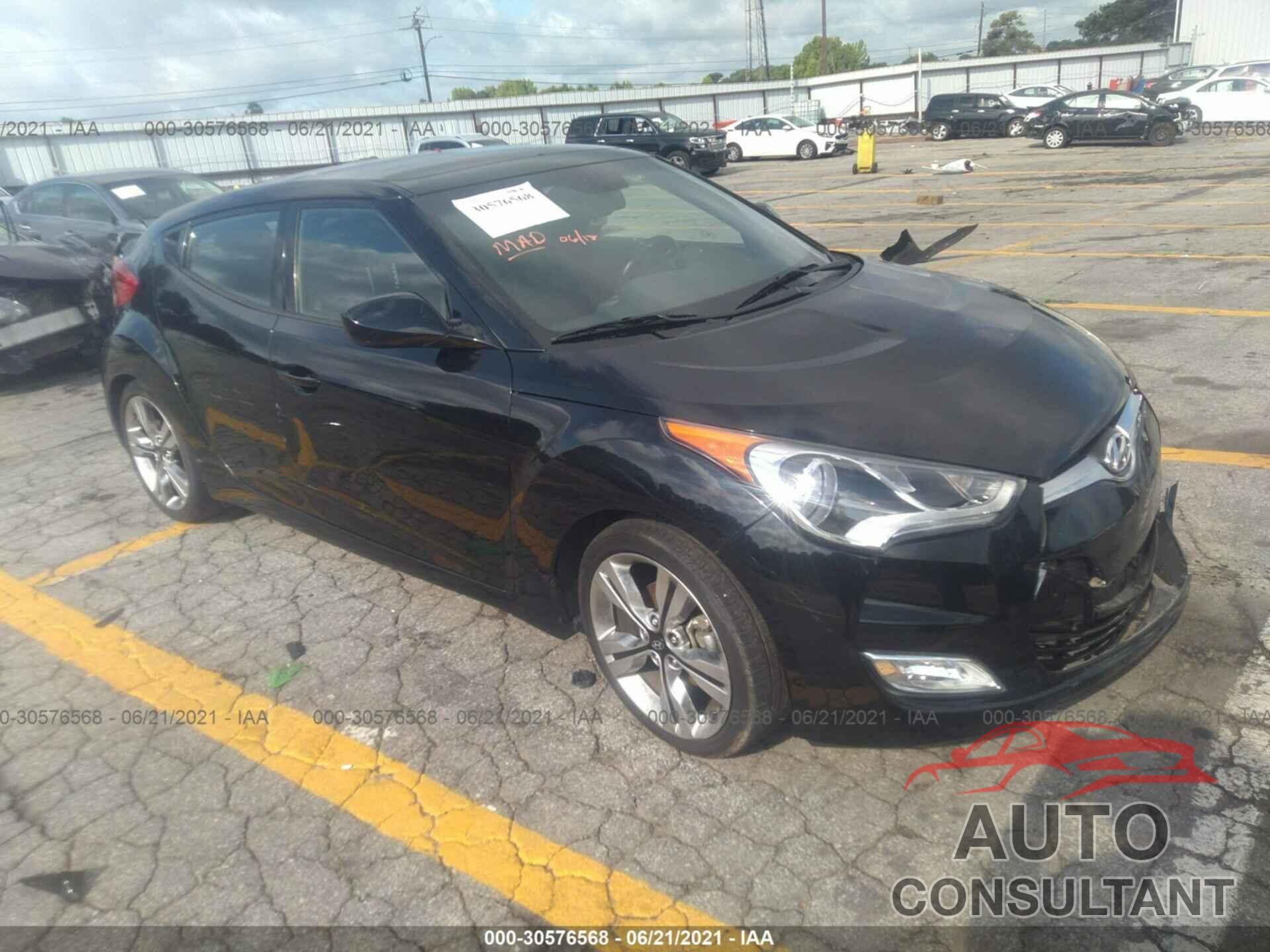 HYUNDAI VELOSTER 2017 - KMHTC6AD7HU321039