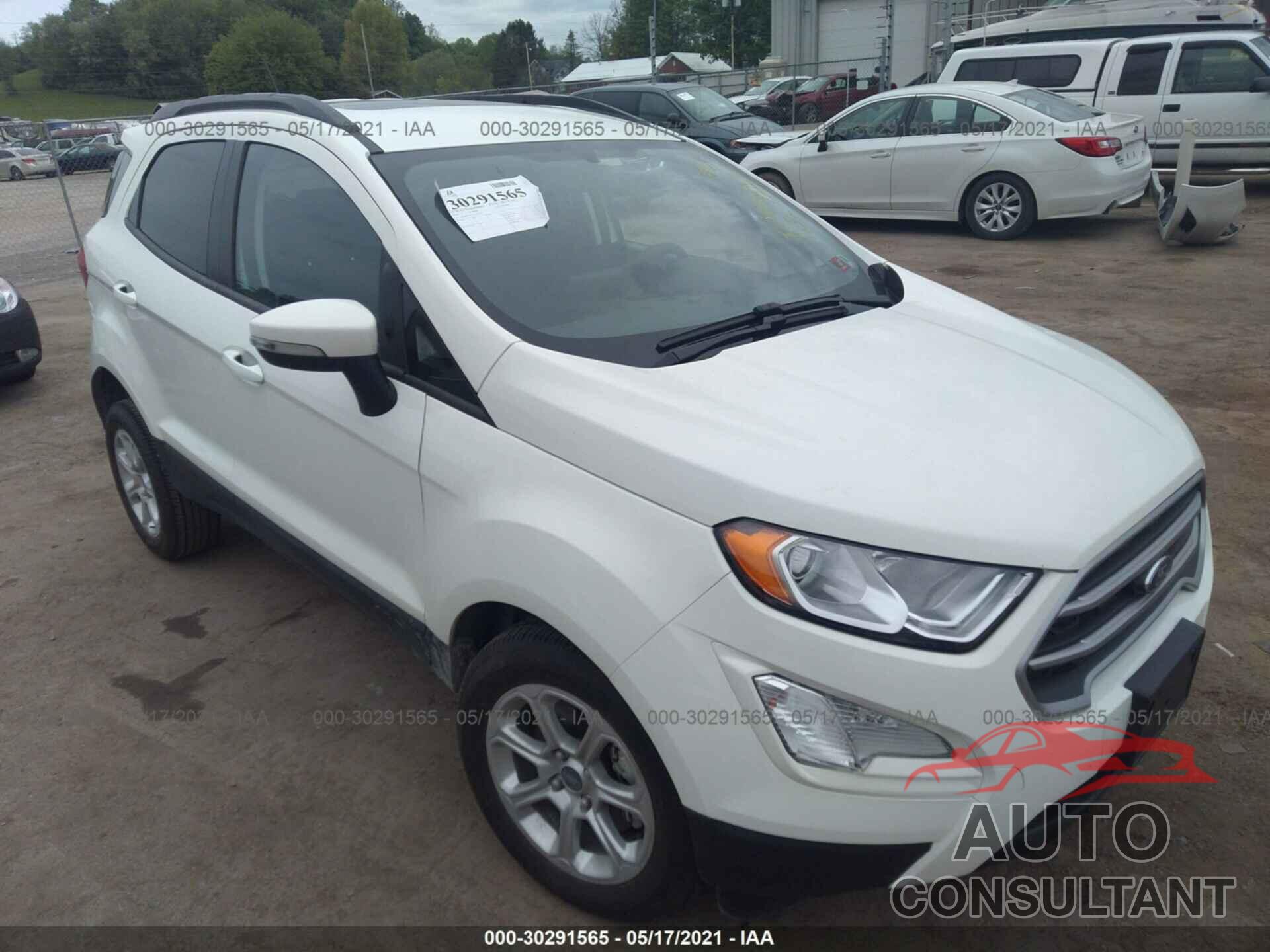 FORD ECOSPORT 2020 - MAJ6S3GL7LC368934