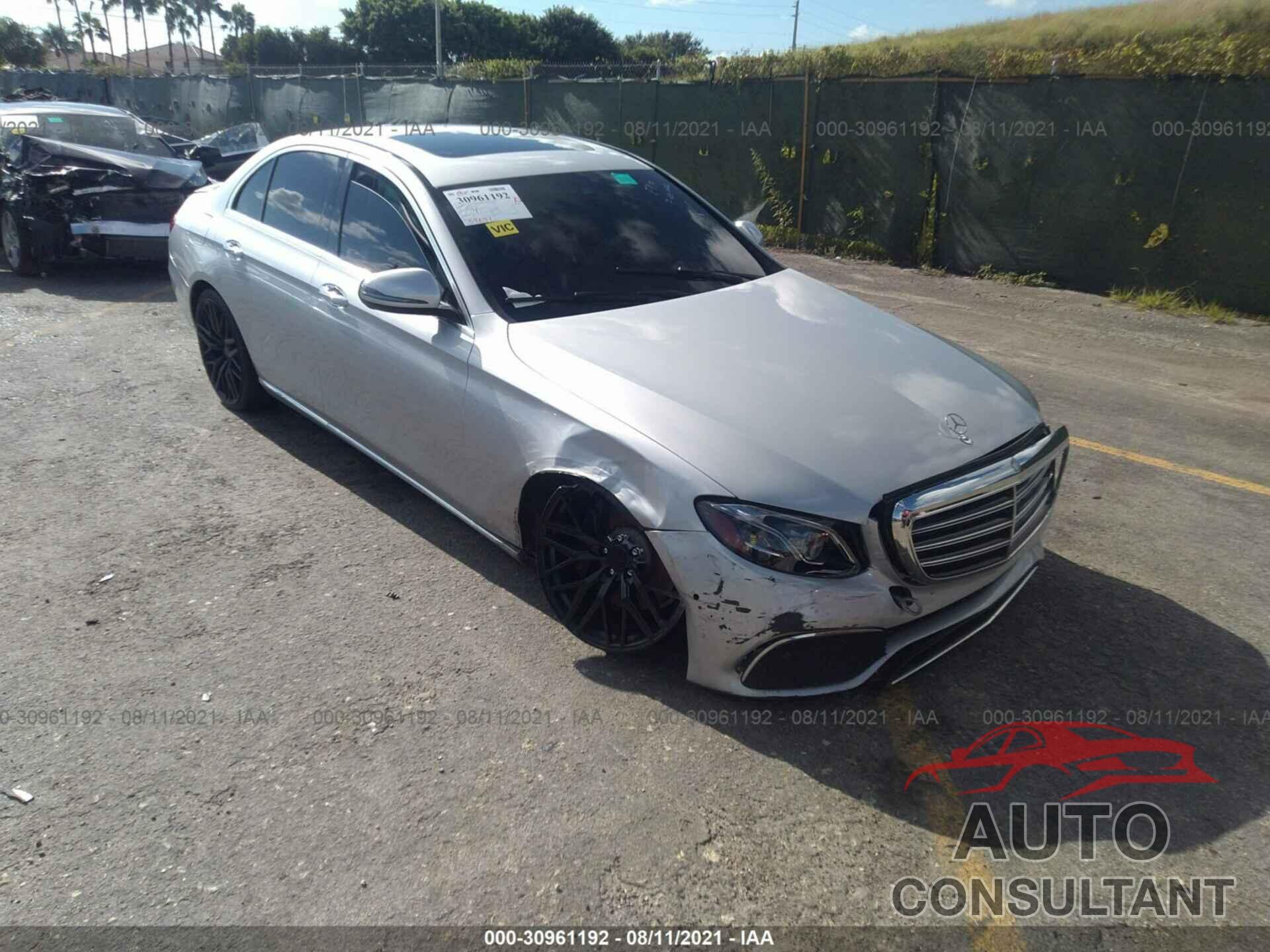 MERCEDES-BENZ E-CLASS 2017 - WDDZF4KB6HA170547