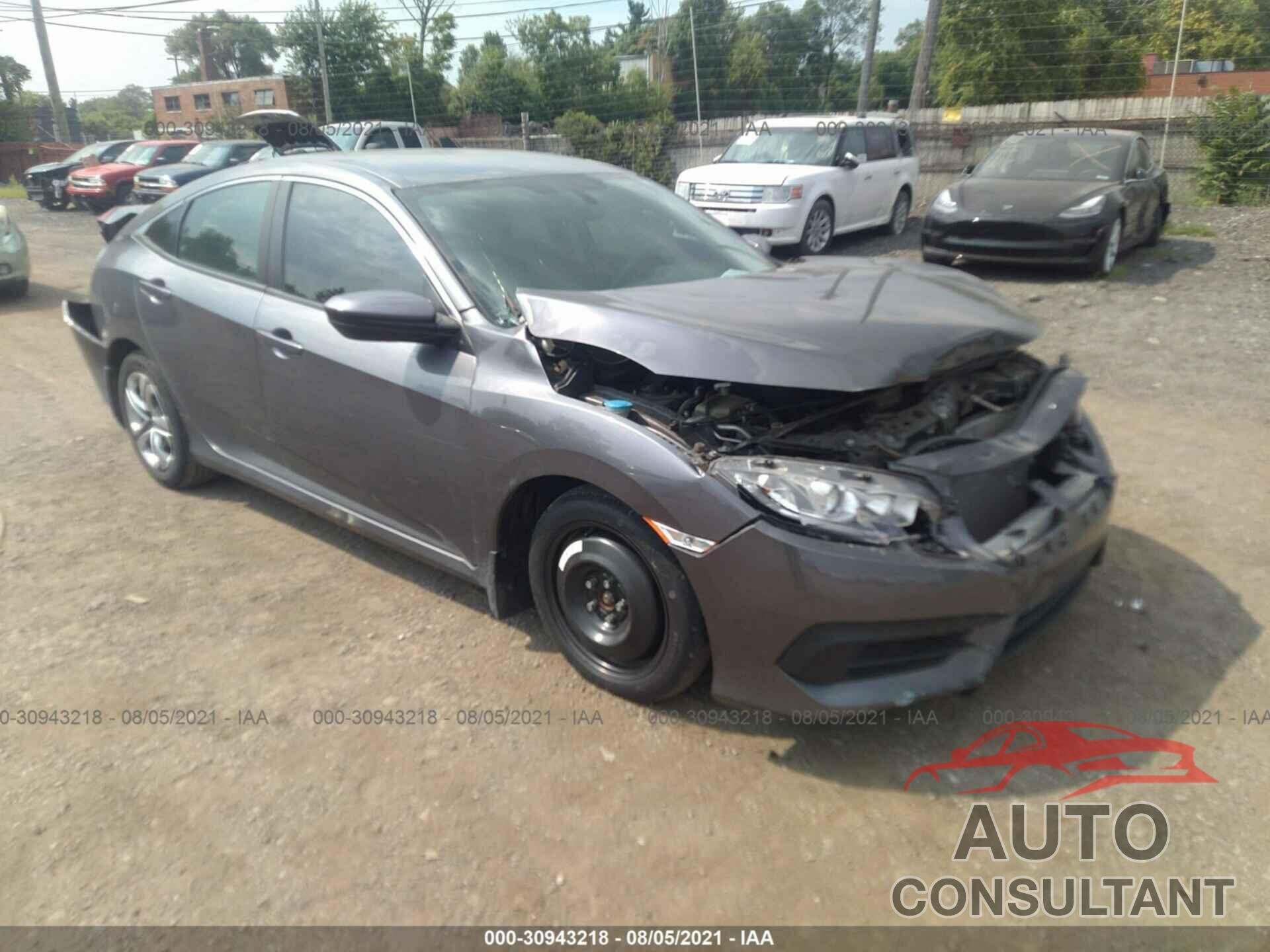 HONDA CIVIC SEDAN 2017 - 19XFC2F58HE015994