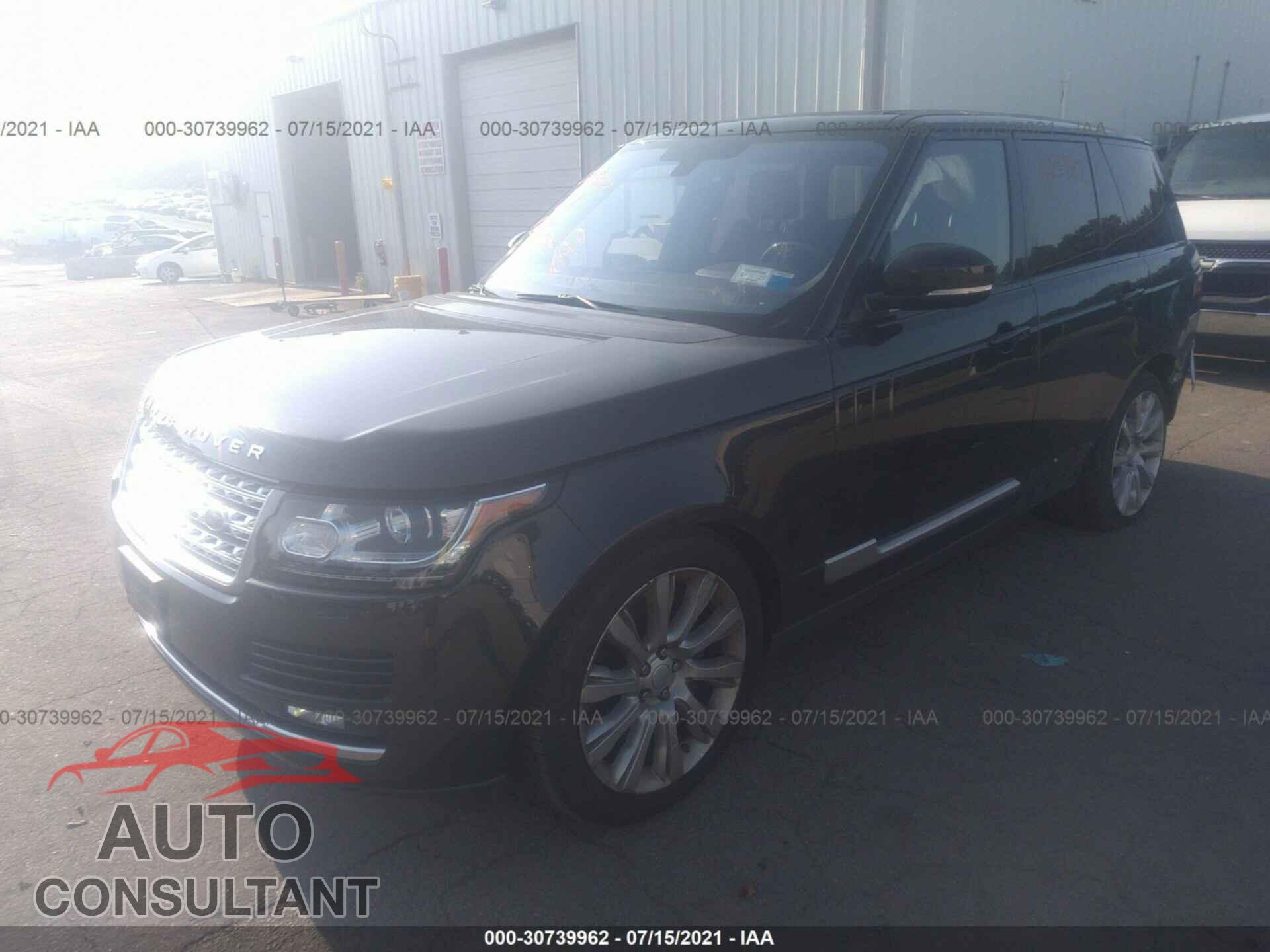 LAND ROVER RANGE ROVER 2016 - SALGS2EF0GA281893