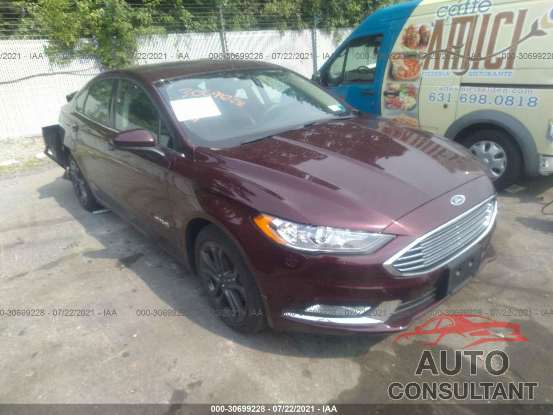 FORD FUSION HYBRID 2018 - 3FA6P0LU8JR217288