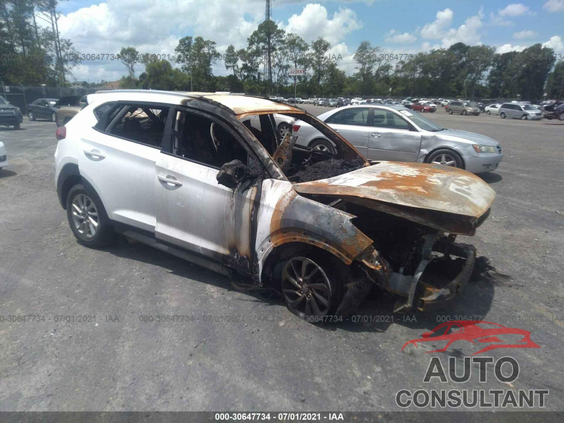 HYUNDAI TUCSON 2017 - KM8J3CA45HU376353