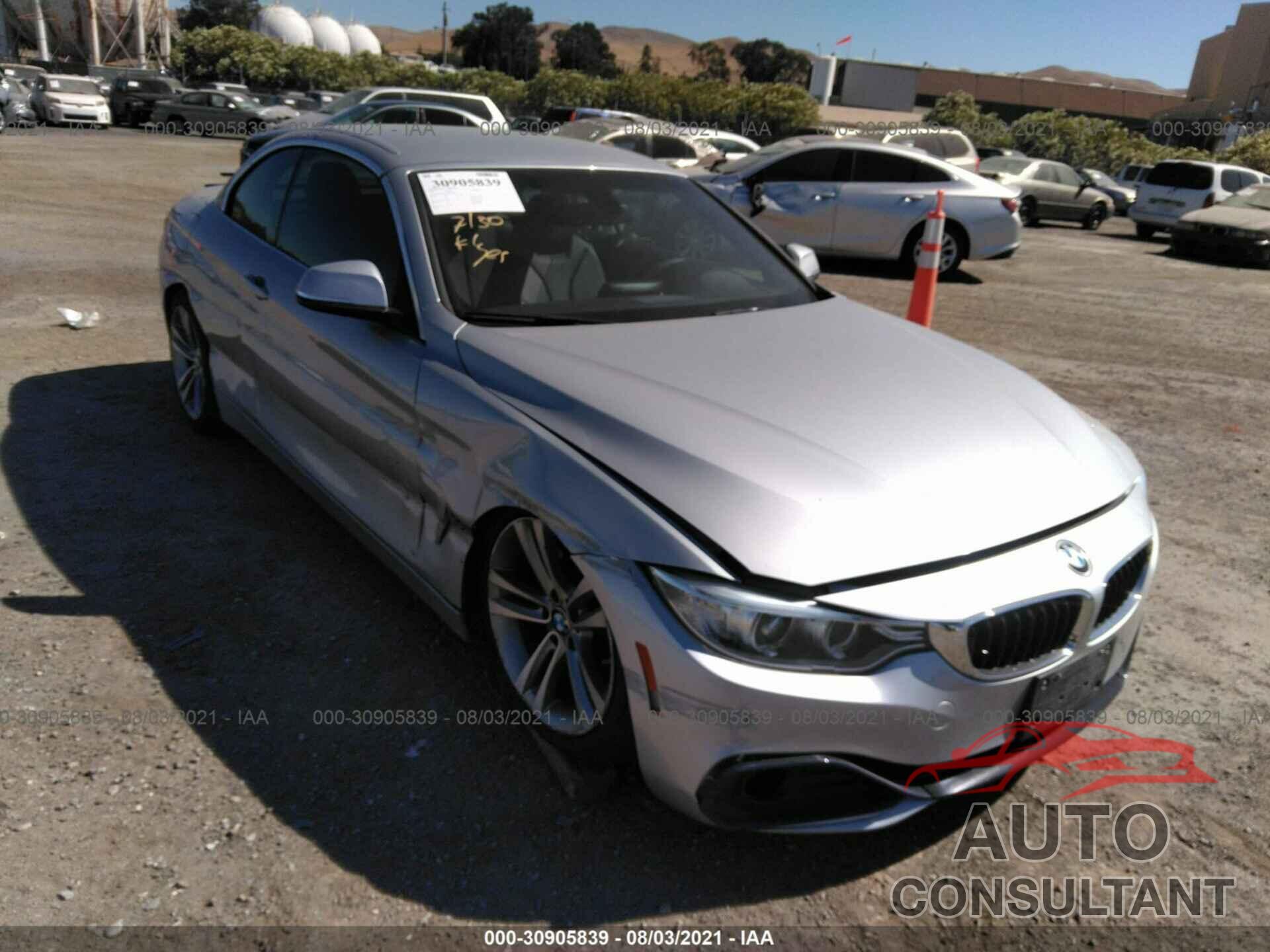 BMW 4 SERIES 2017 - WBA4U7C53H5H19019