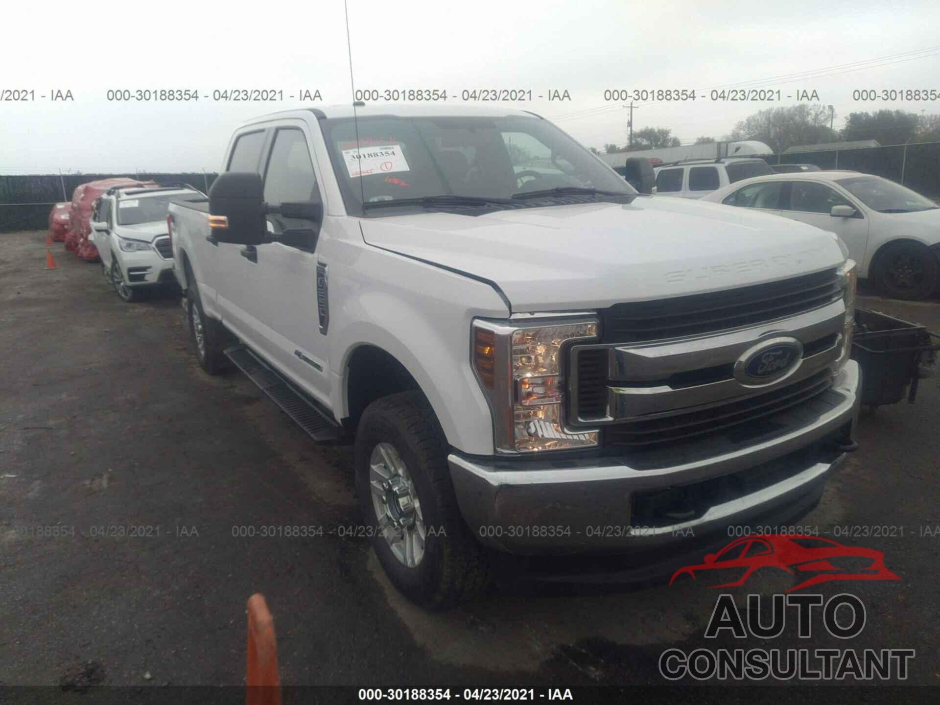 FORD SUPER DUTY F-250 SRW 2019 - 1FT7W2BT3KEE24424