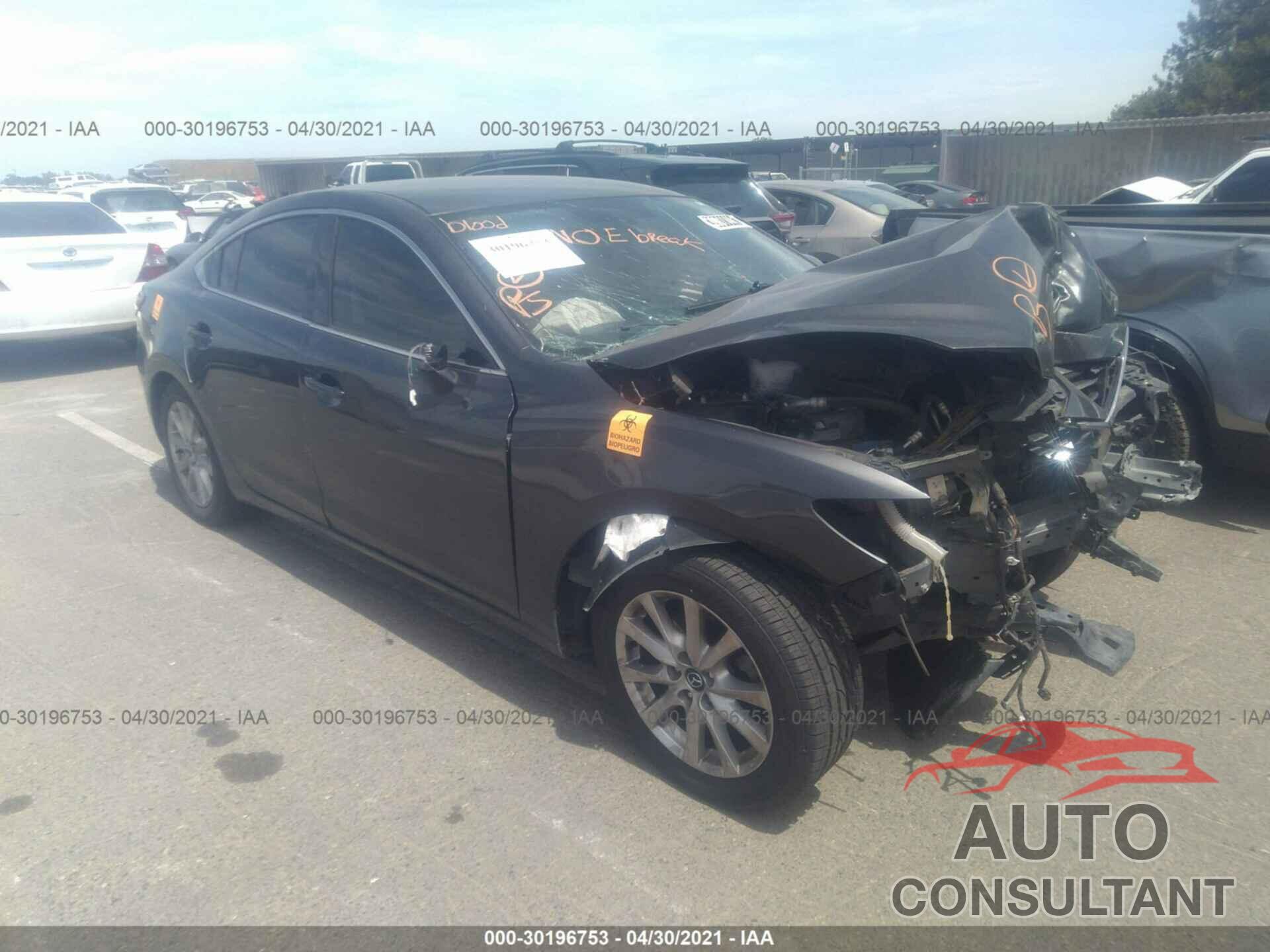 MAZDA MAZDA6 2016 - JM1GJ1U59G1411439