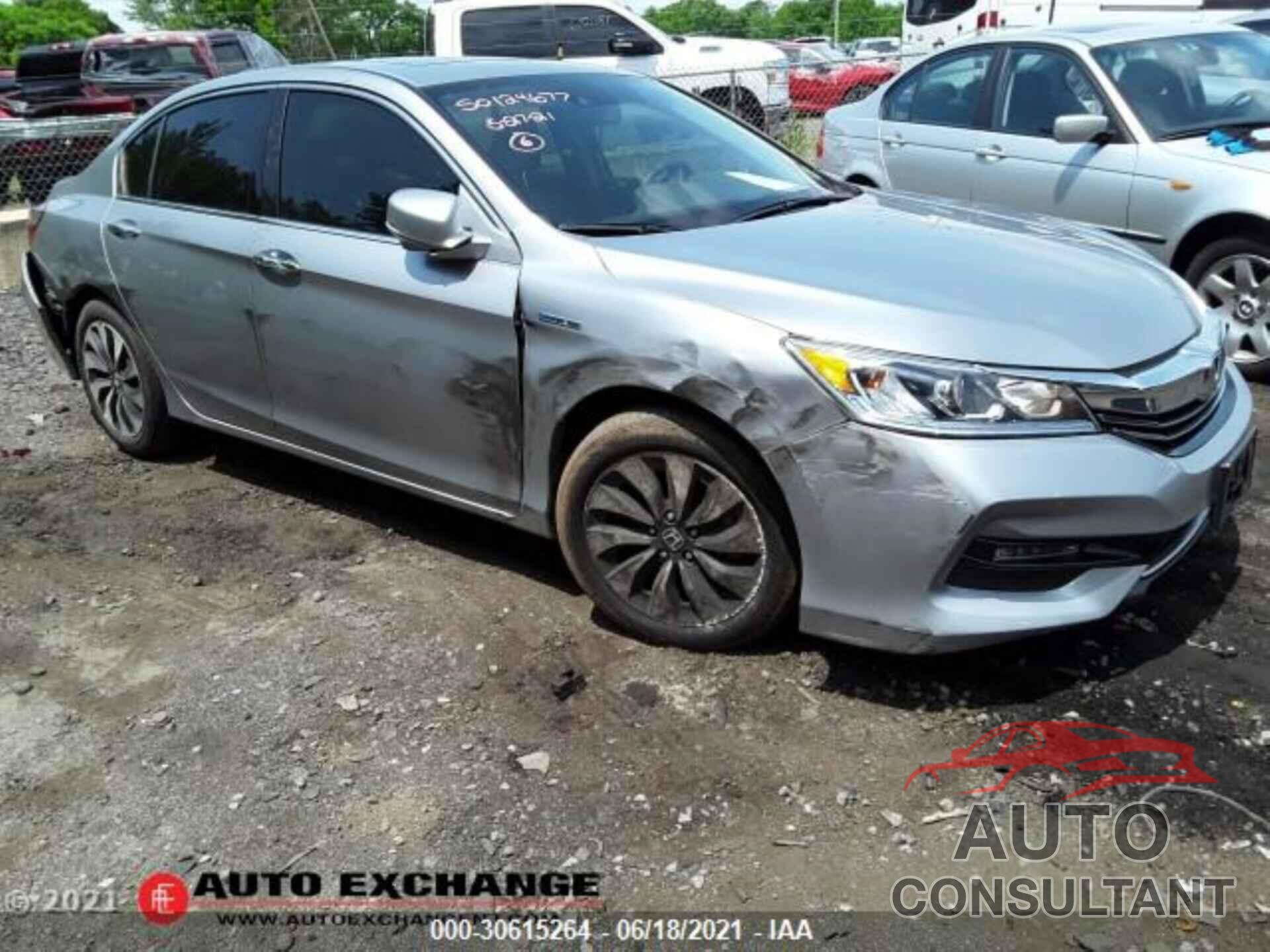 HONDA ACCORD HYBRID 2017 - JHMCR6F53HC025038