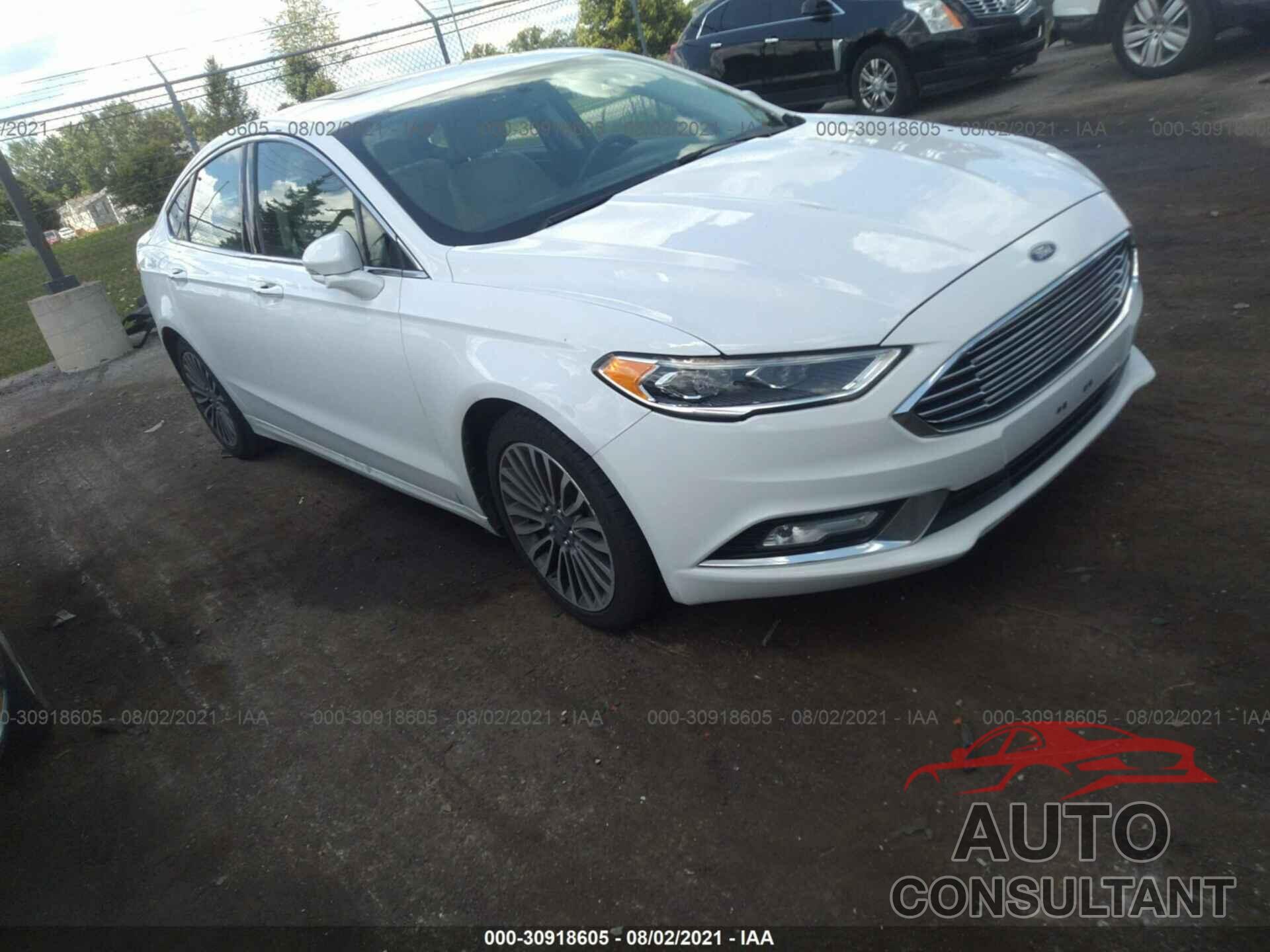 FORD FUSION 2017 - 3FA6P0K97HR124737