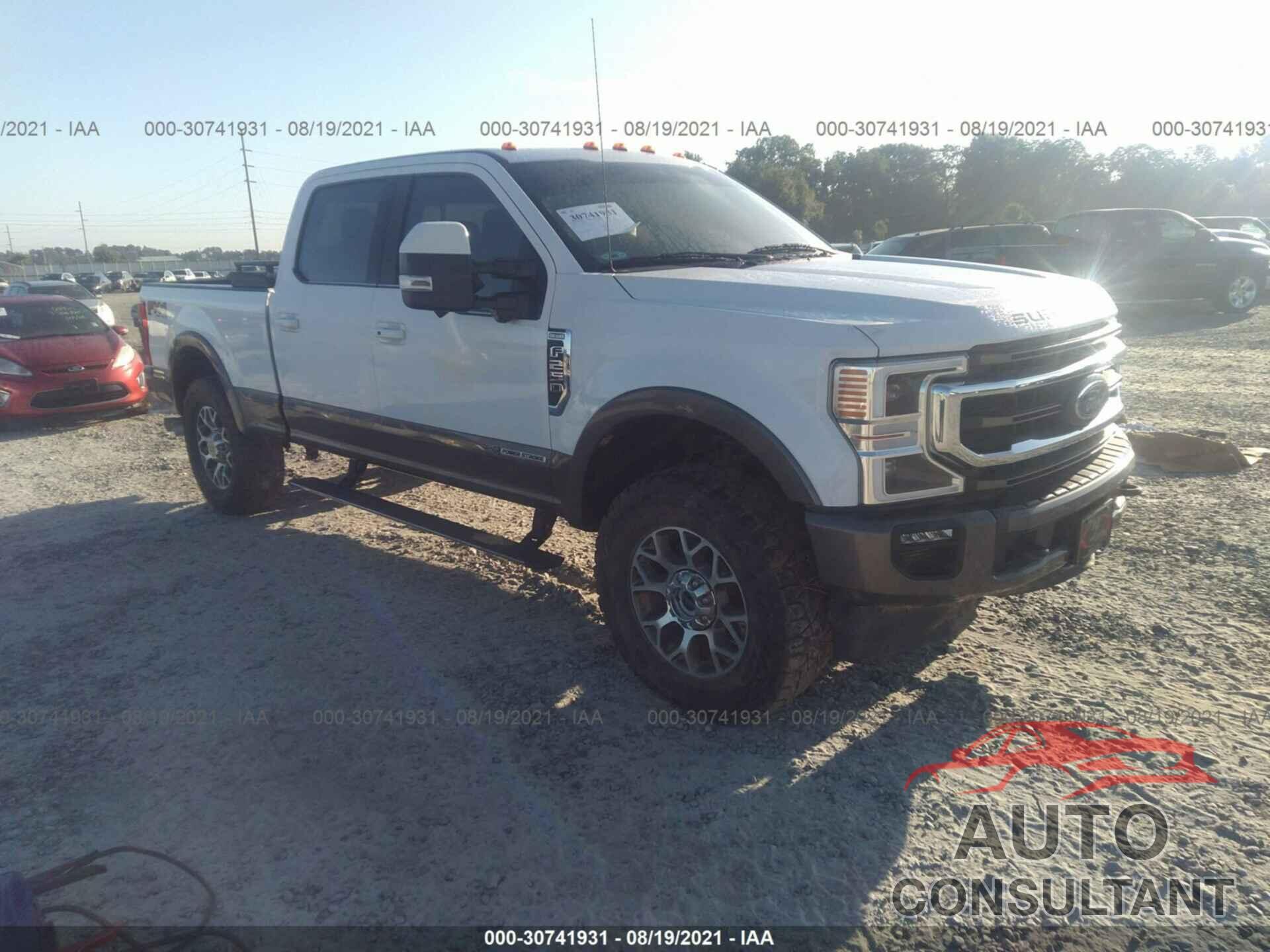 FORD SUPER DUTY F-250 SRW 2020 - 1FT7W2BT2LEC66868