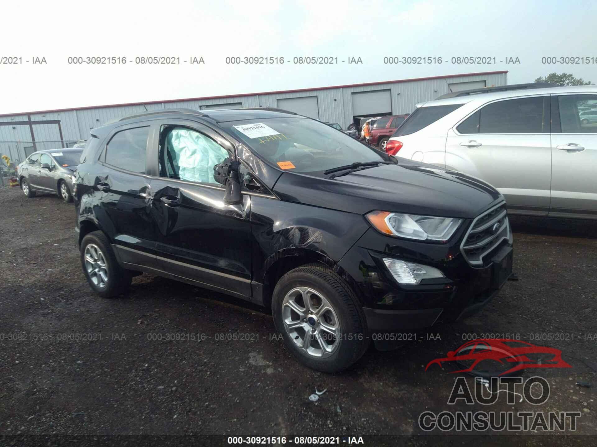 FORD ECOSPORT 2018 - MAJ6P1UL7JC203649