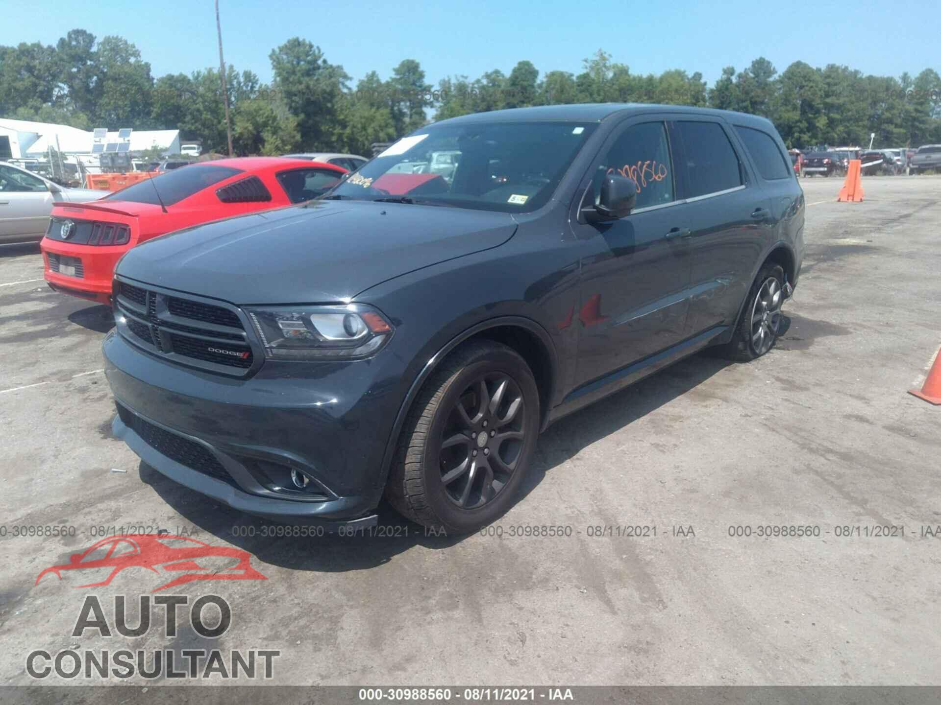 DODGE DURANGO 2017 - 1C4SDHCT6HC648020