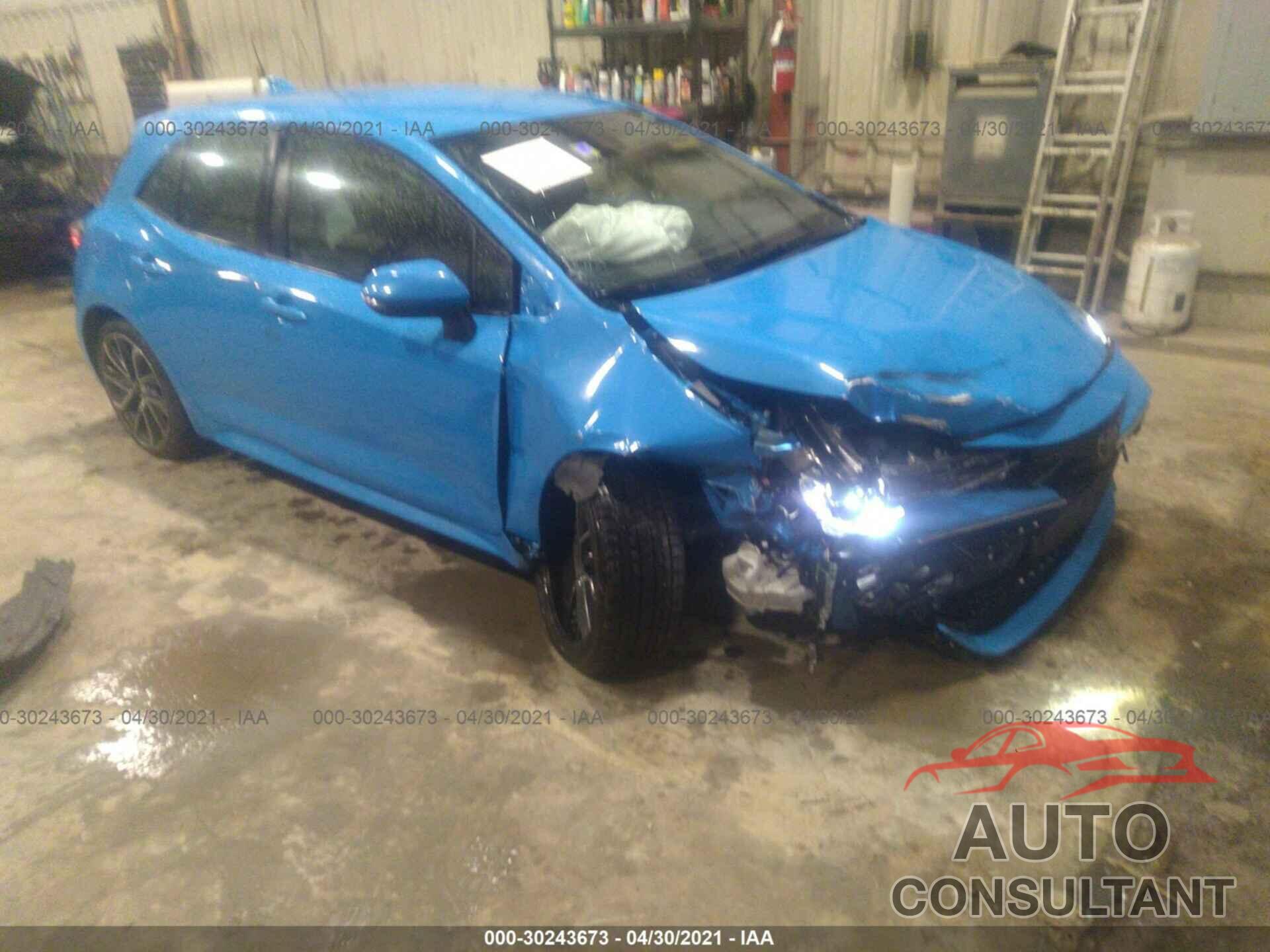 TOYOTA COROLLA HATCHBACK 2019 - JTNK4RBE2K3050096