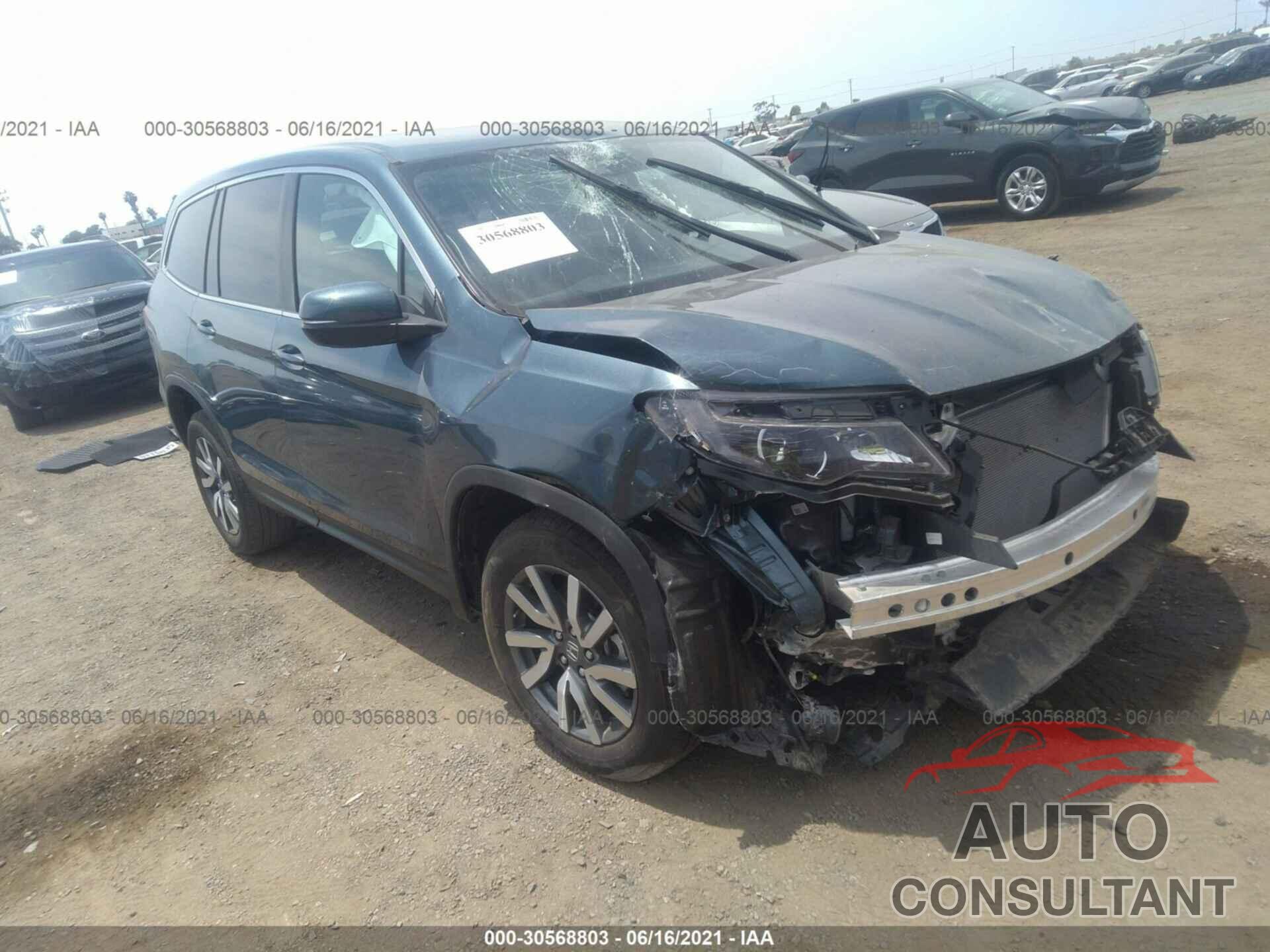 HONDA PILOT 2021 - 5FNYF5H39MB010014