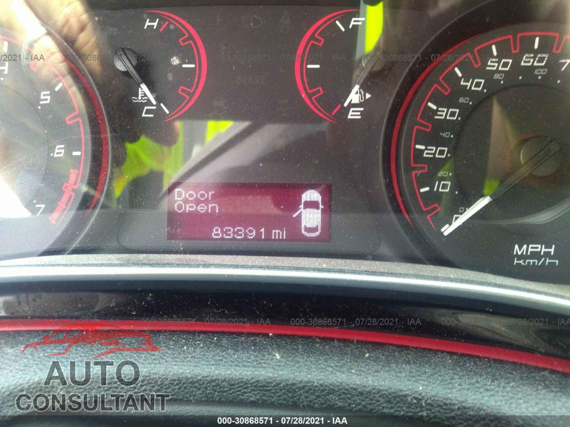 DODGE DART 2016 - 1C3CDFBA5GD652436