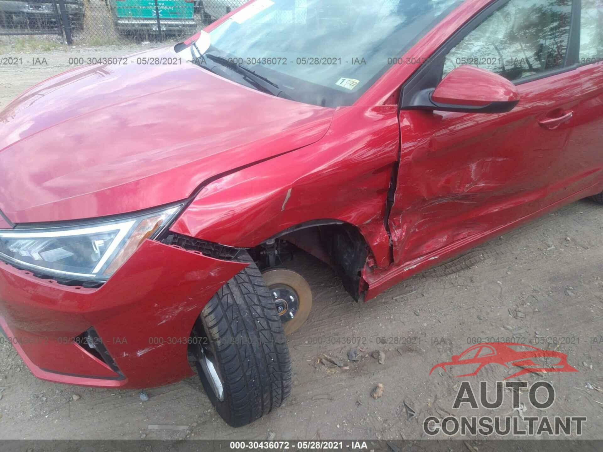 HYUNDAI ELANTRA 2020 - 5NPD84LF6LH562834