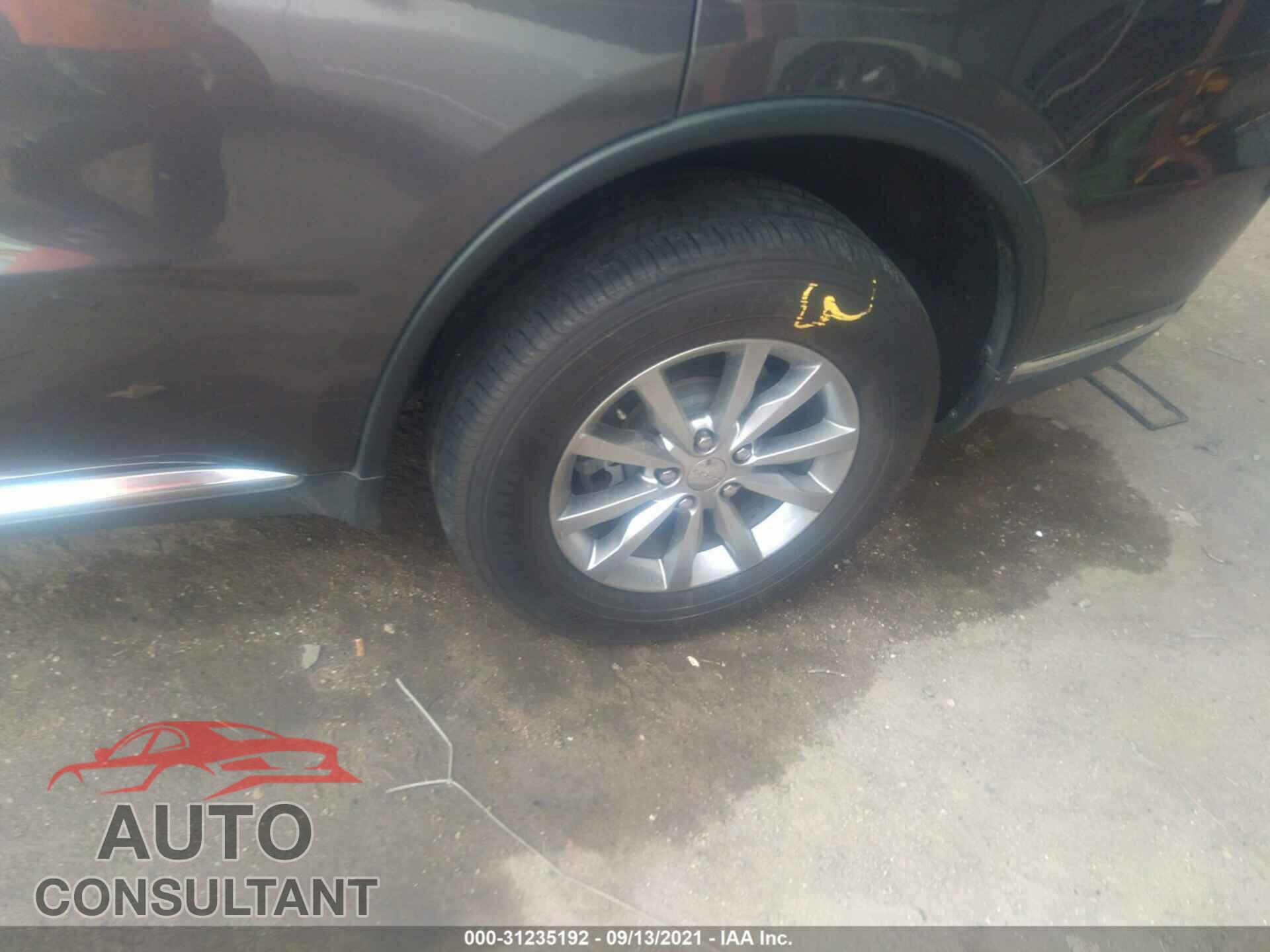 DODGE DURANGO 2017 - 1C4RDJAG5HC709871