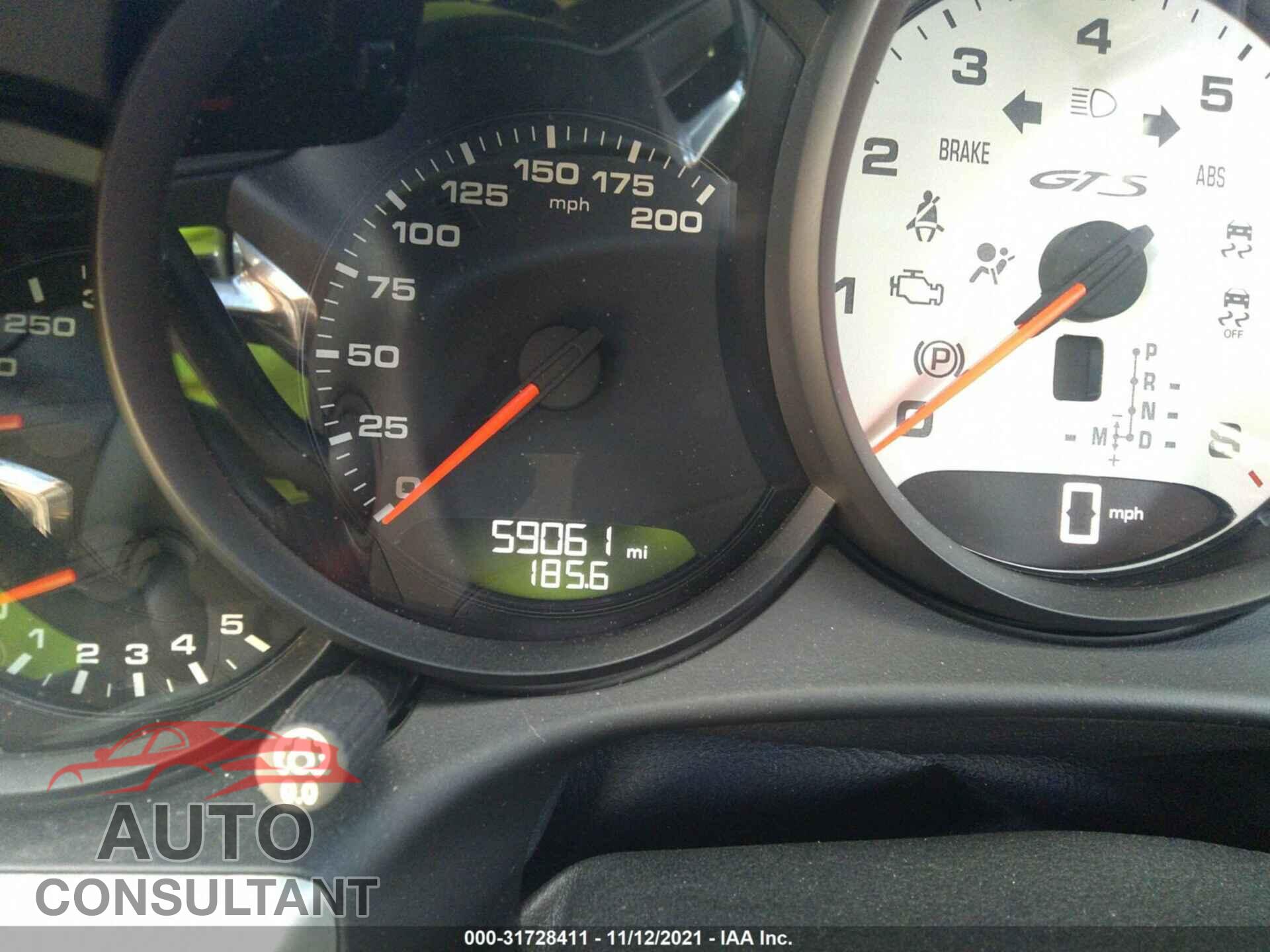 PORSCHE 911 2017 - WP0AB2A94HS124912