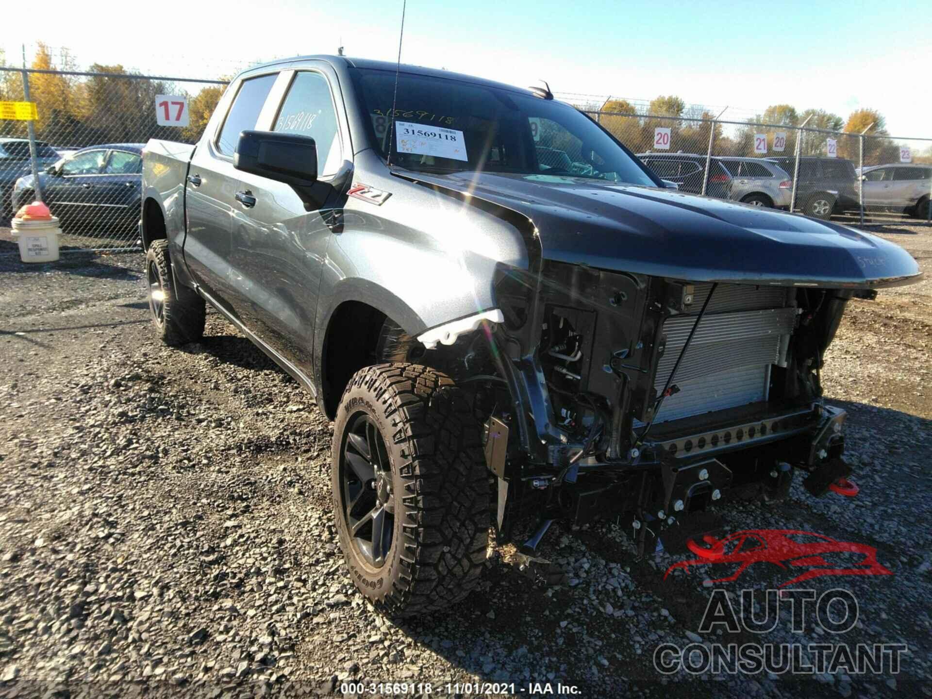CHEVROLET SILVERADO 1500 2021 - 1GCPYFED6MZ408252