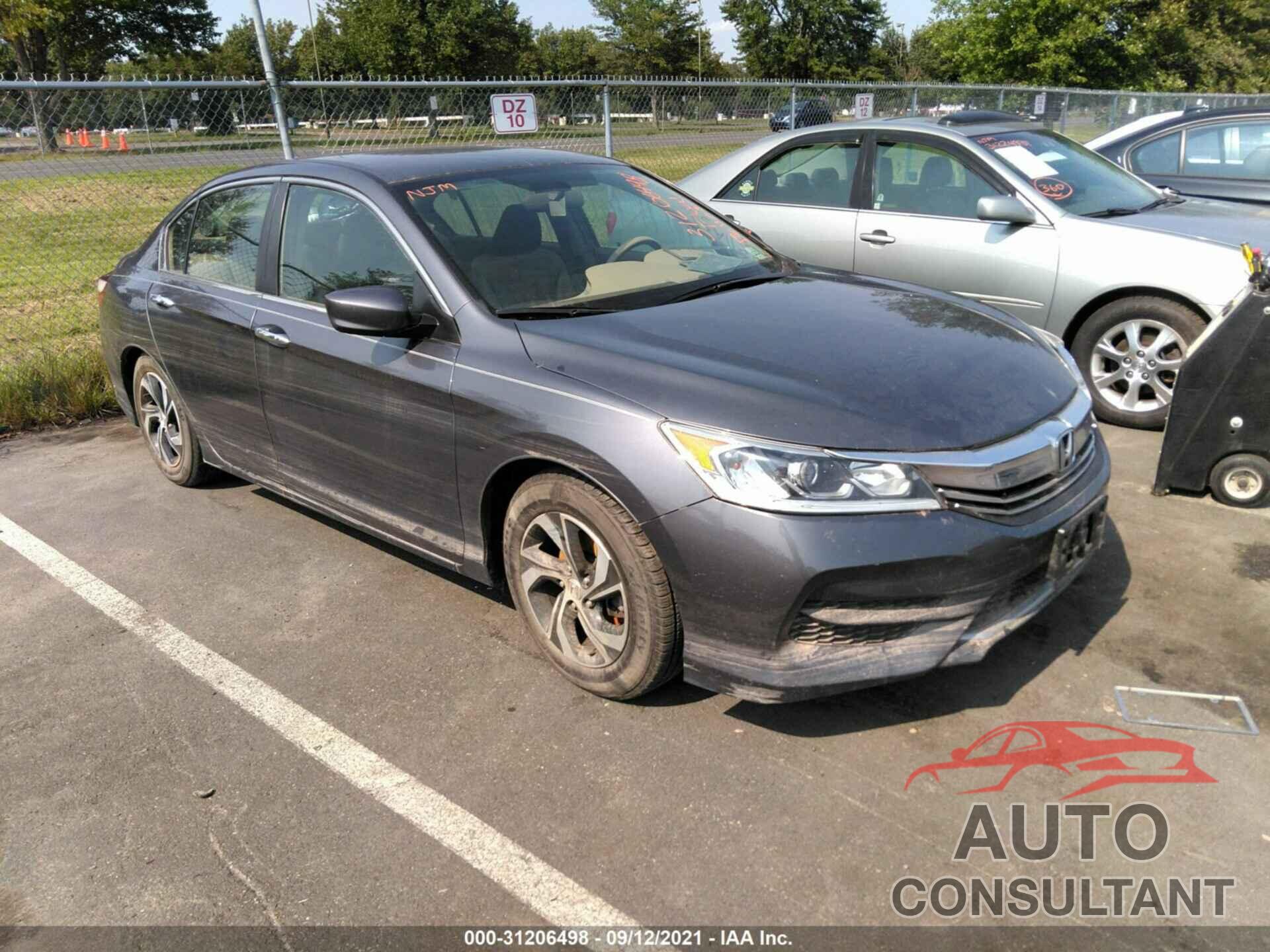 HONDA ACCORD SEDAN 2017 - 1HGCR2F34HA072584