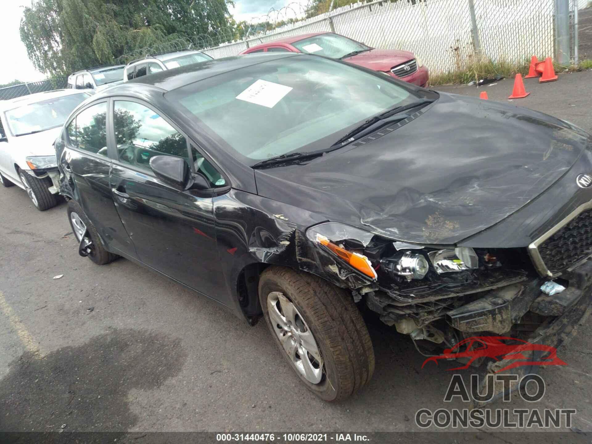 KIA FORTE 2017 - 3KPFL4A76HE012550