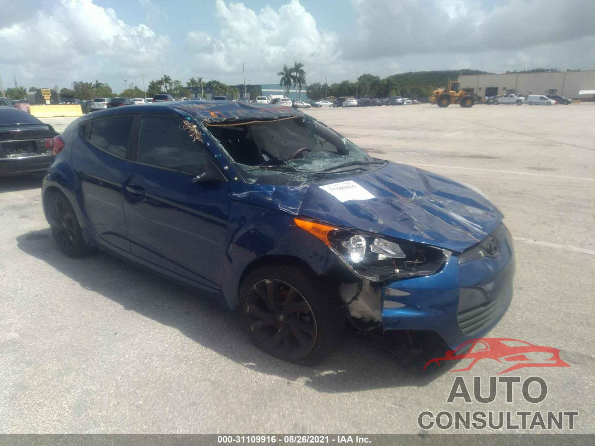 HYUNDAI VELOSTER 2016 - KMHTC6AD1GU270233