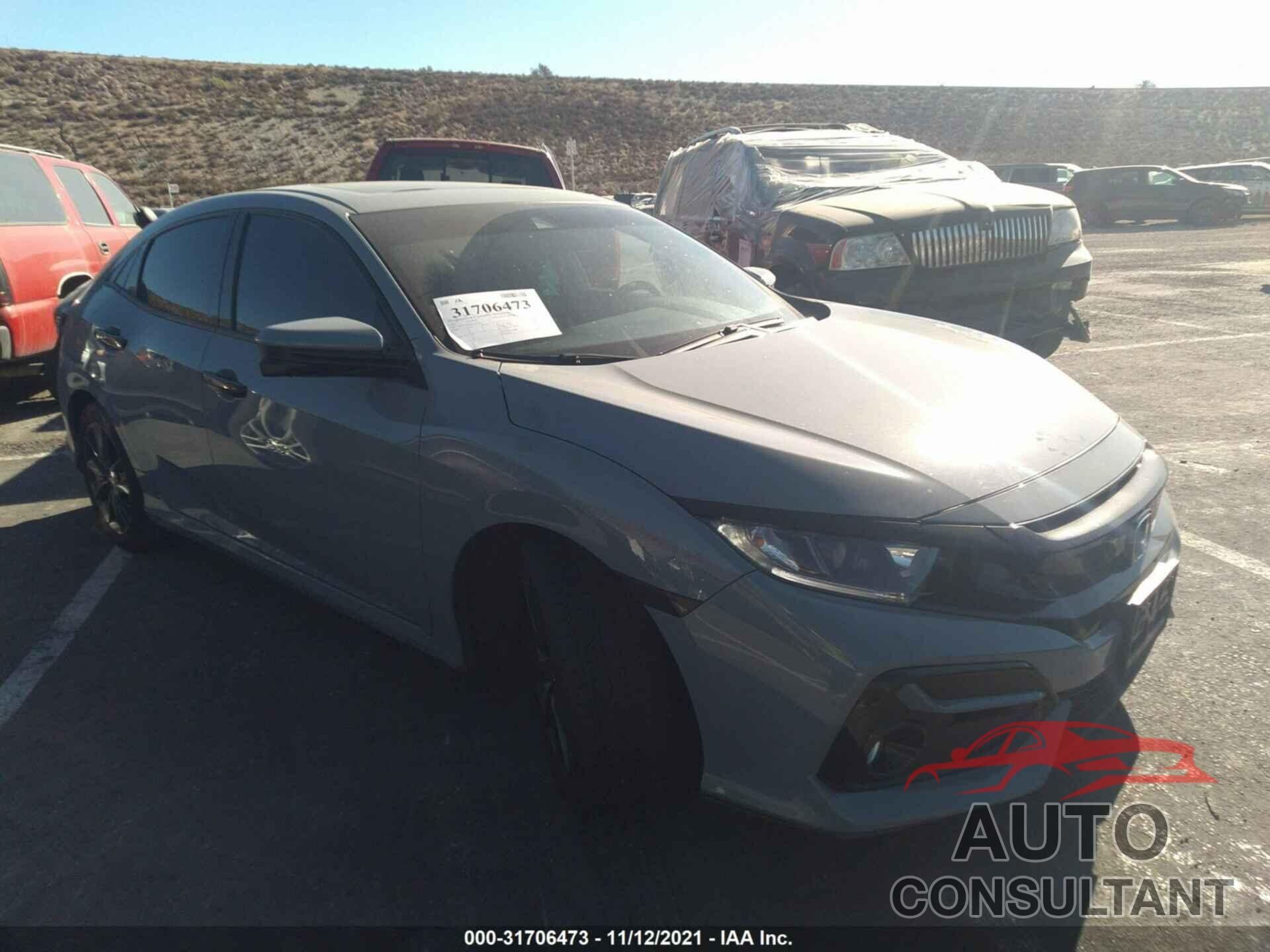 HONDA CIVIC HATCHBACK 2021 - SHHFK7H64MU205526