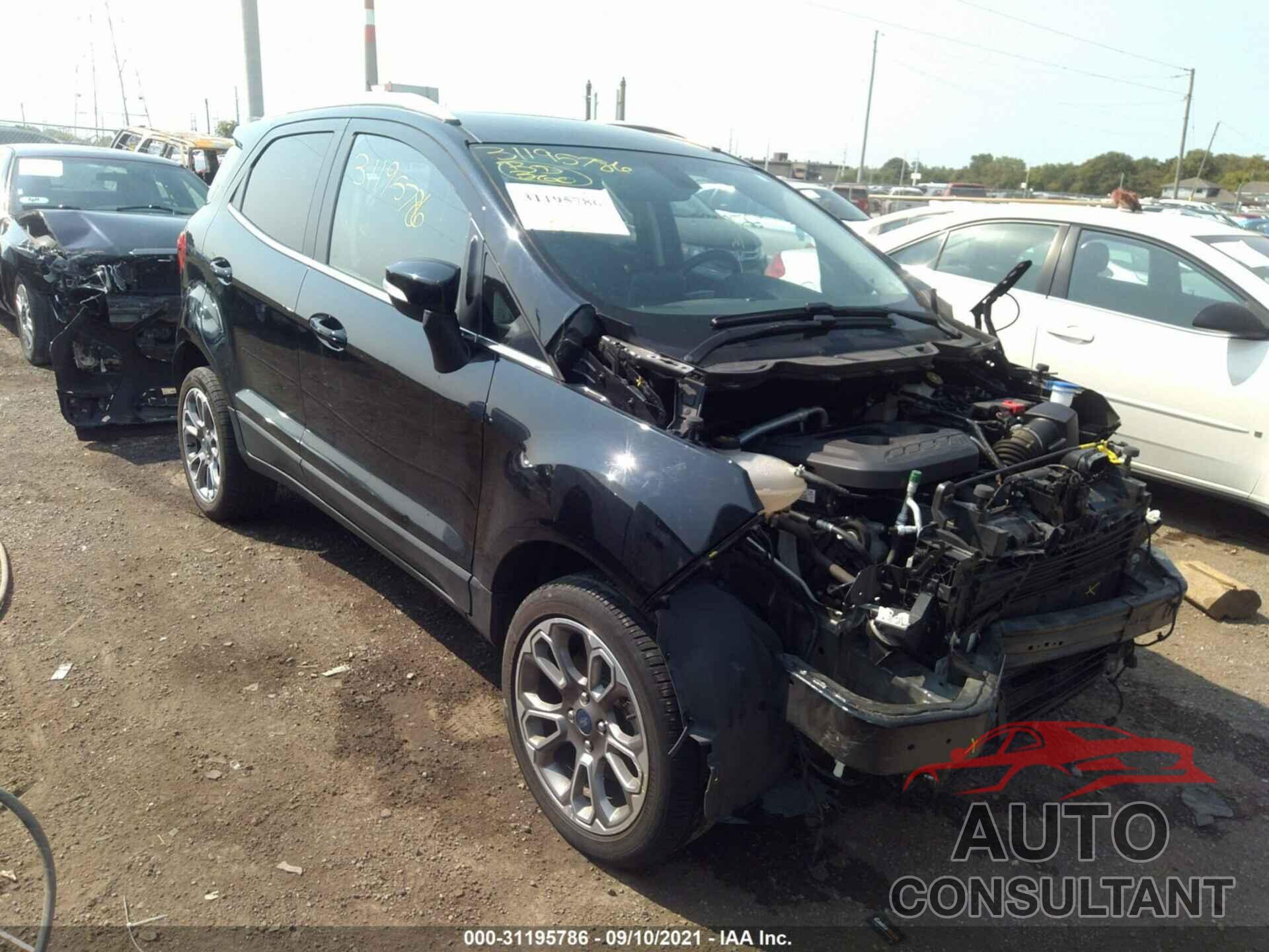 FORD ECOSPORT 2019 - MAJ6S3KL4KC302248