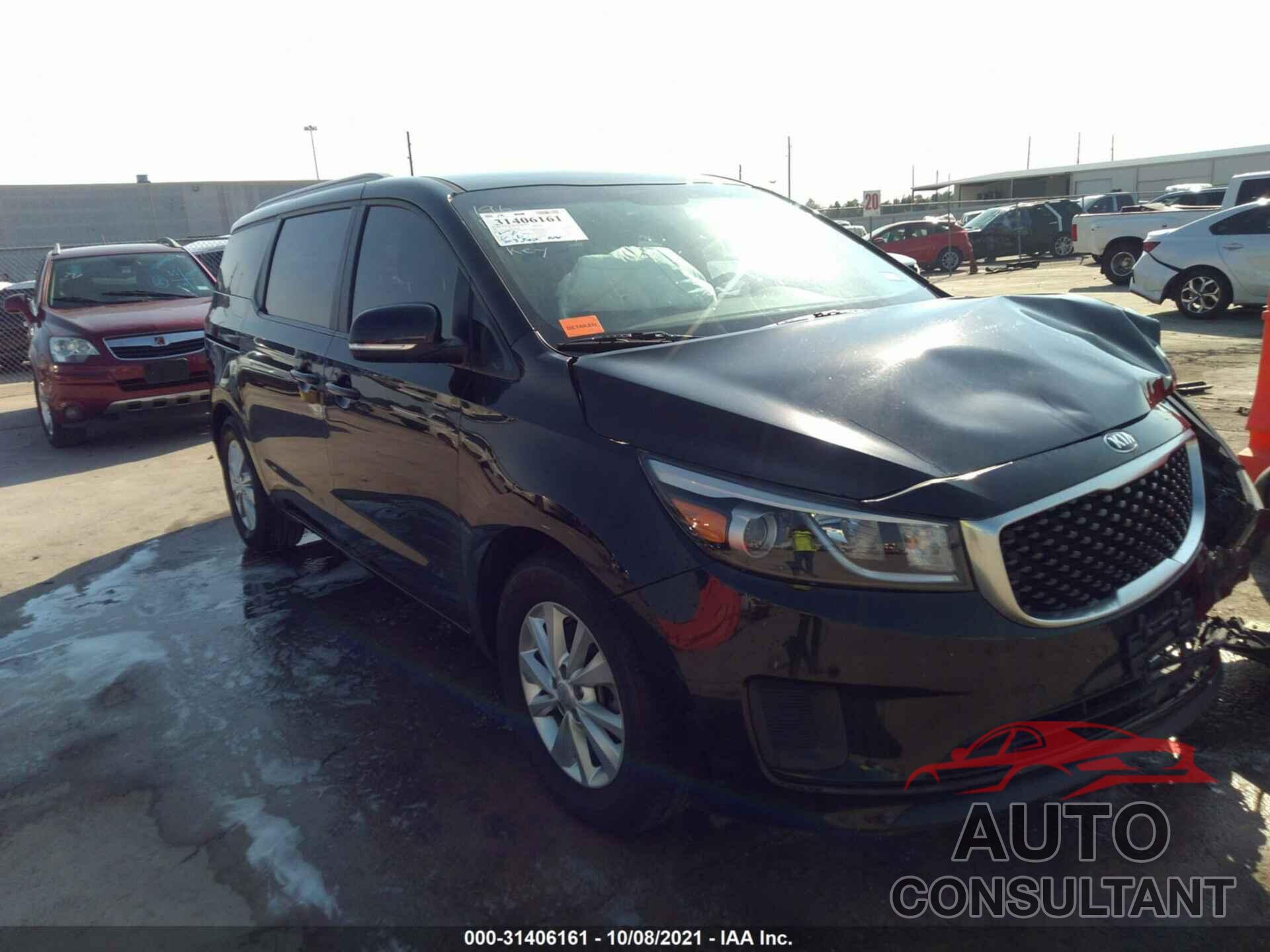 KIA SEDONA 2017 - KNDMB5C16H6269366