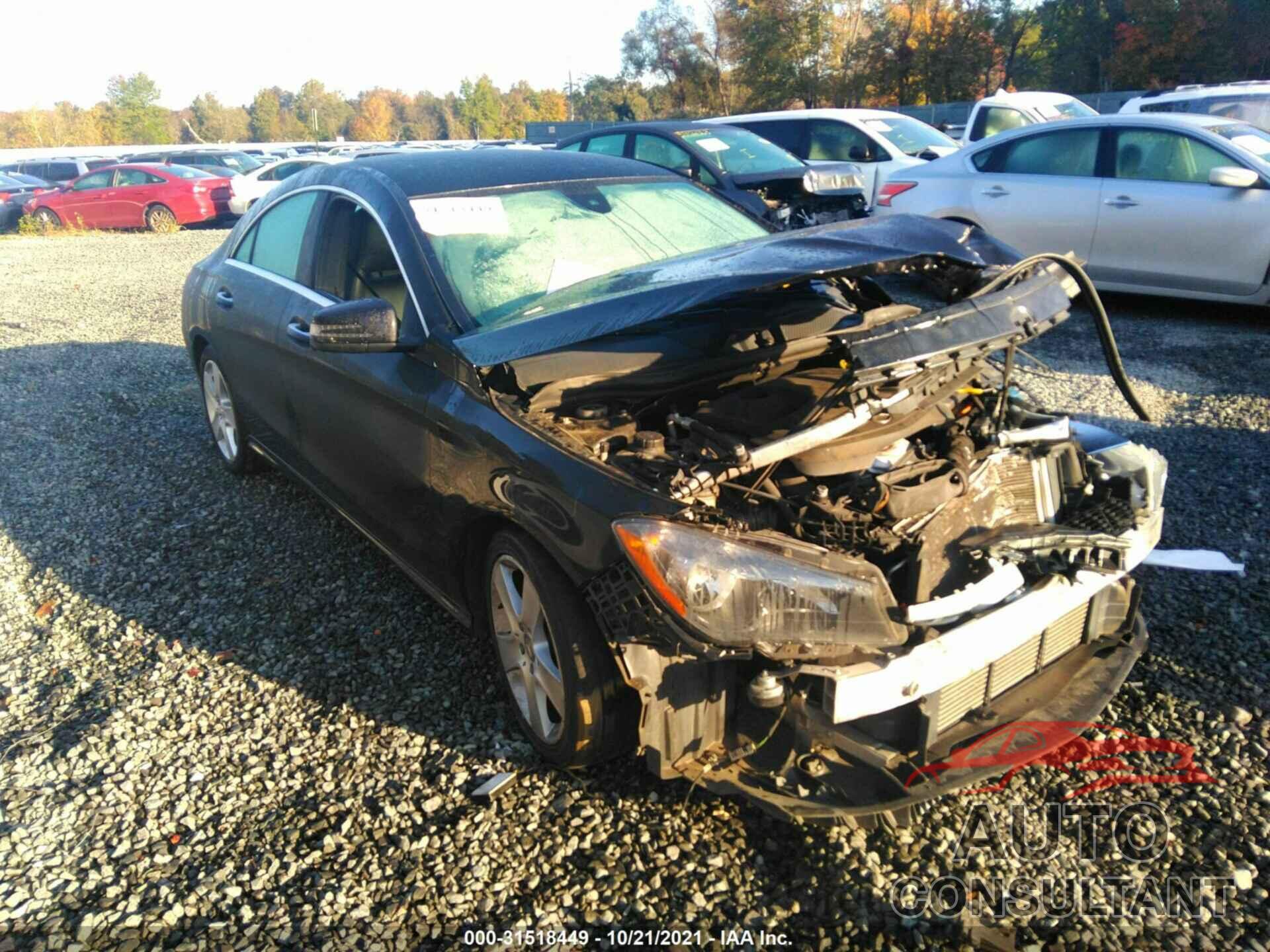 MERCEDES-BENZ CLA 2016 - WDDSJ4GB1GN307152