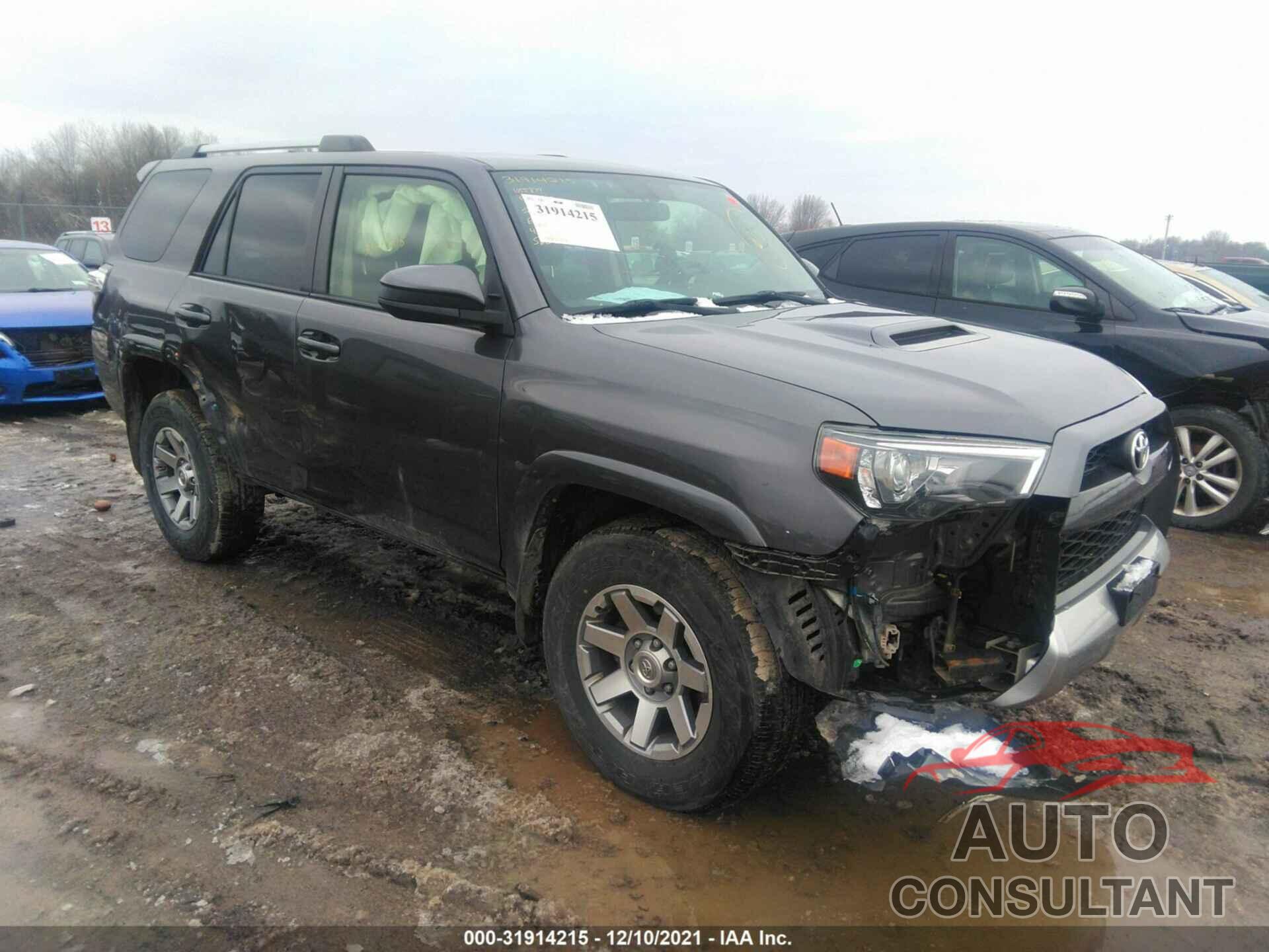 TOYOTA 4RUNNER 2016 - JTEBU5JR5G5349929