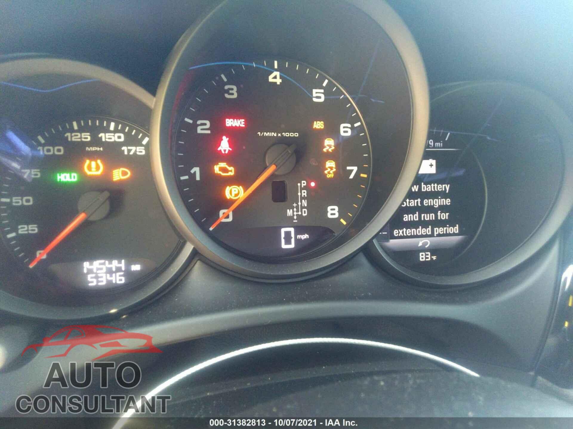 PORSCHE MACAN 2020 - WP1AA2A54LLB02667