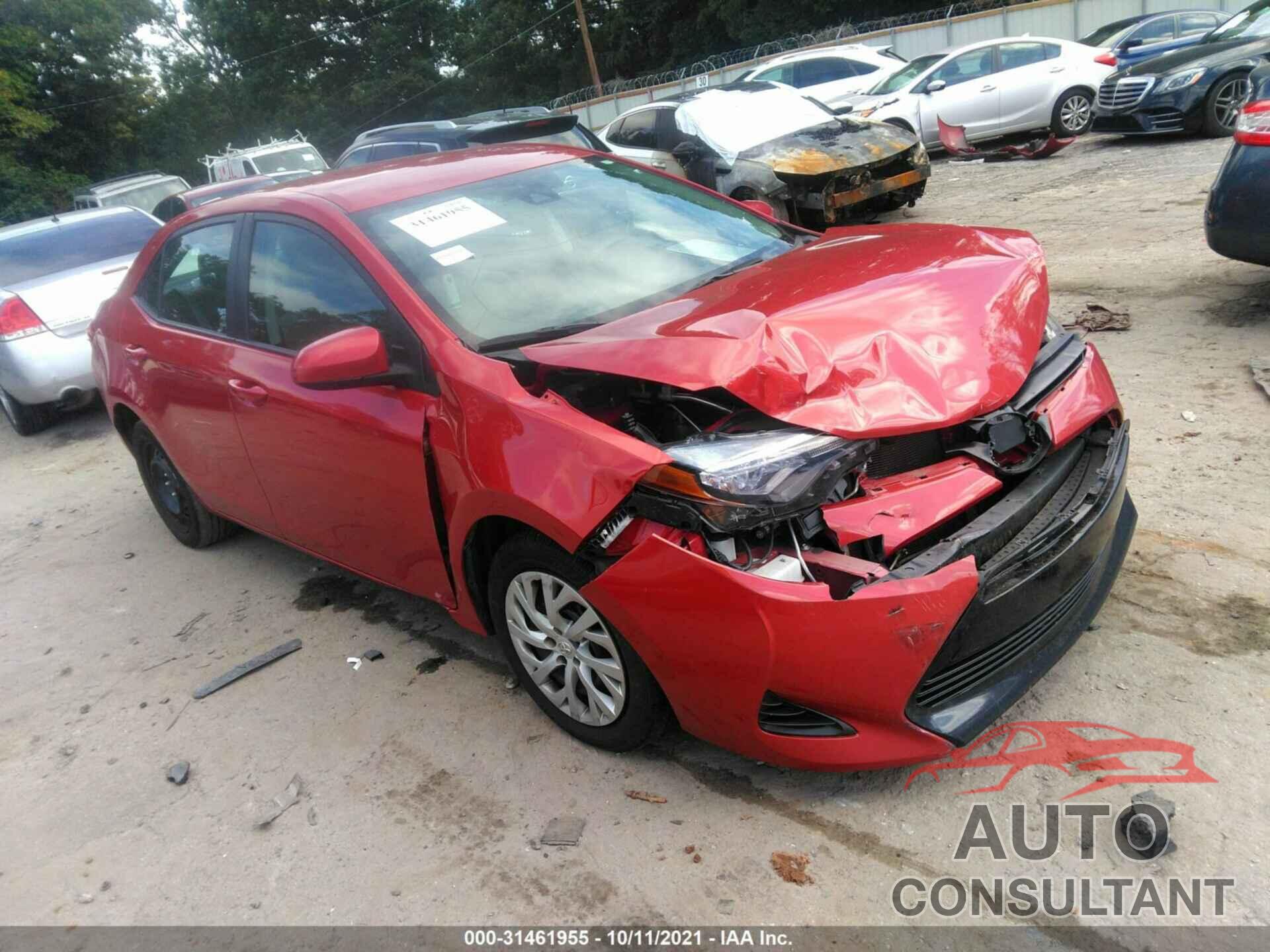 TOYOTA COROLLA 2019 - 5YFBURHE5KP944659