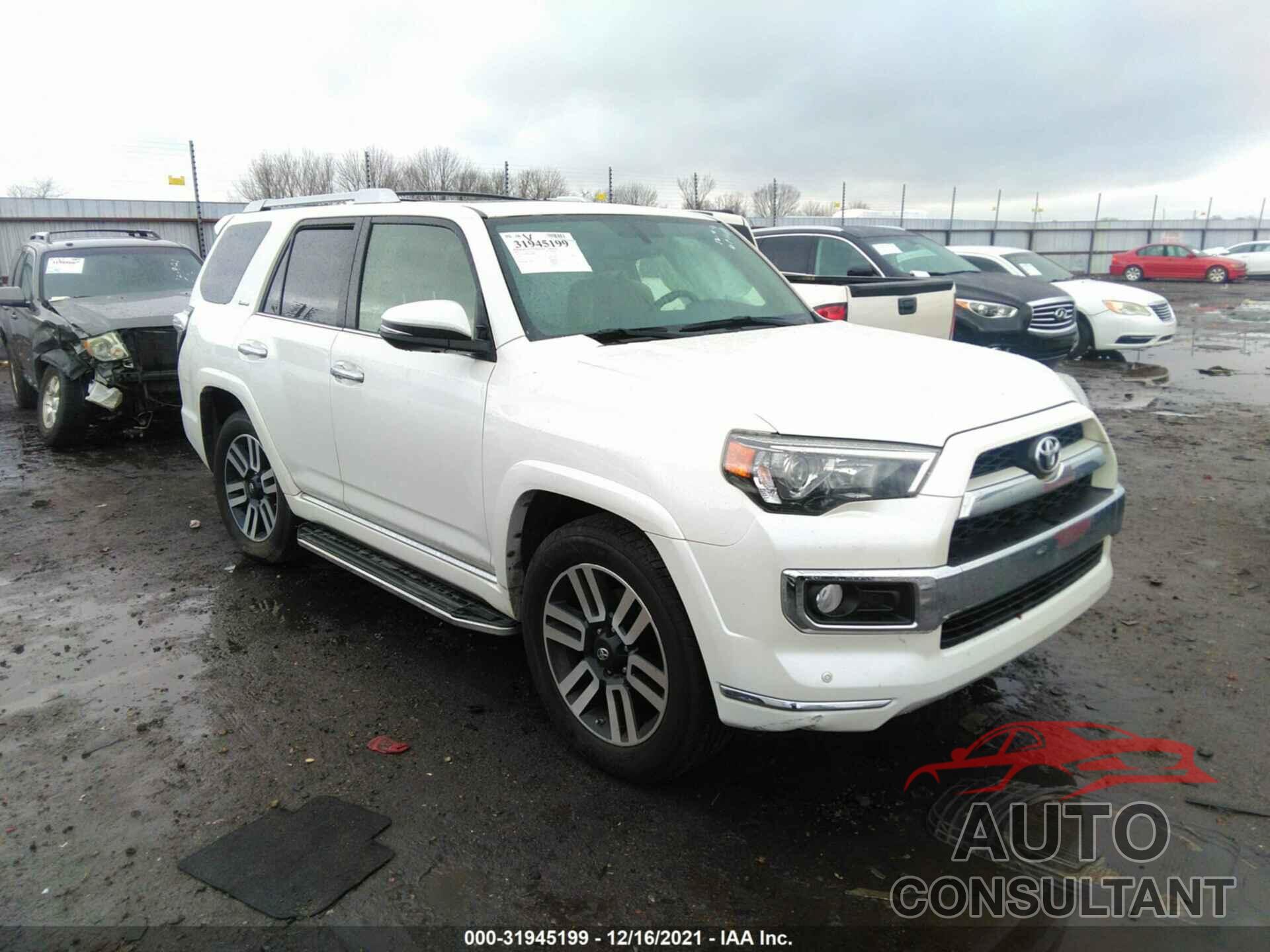 TOYOTA 4RUNNER 2016 - JTEZU5JR6G5128998