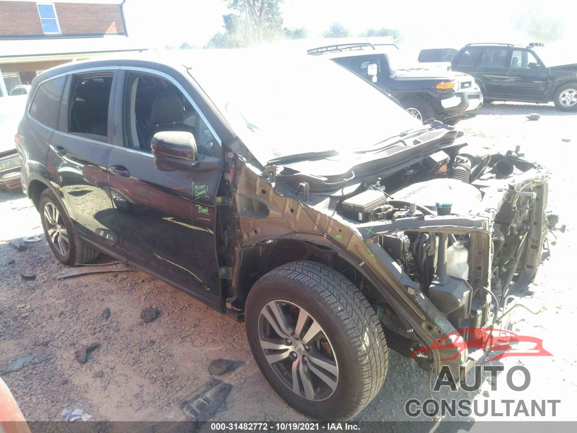 HONDA PILOT 2016 - 5FNYF5H54GB042164
