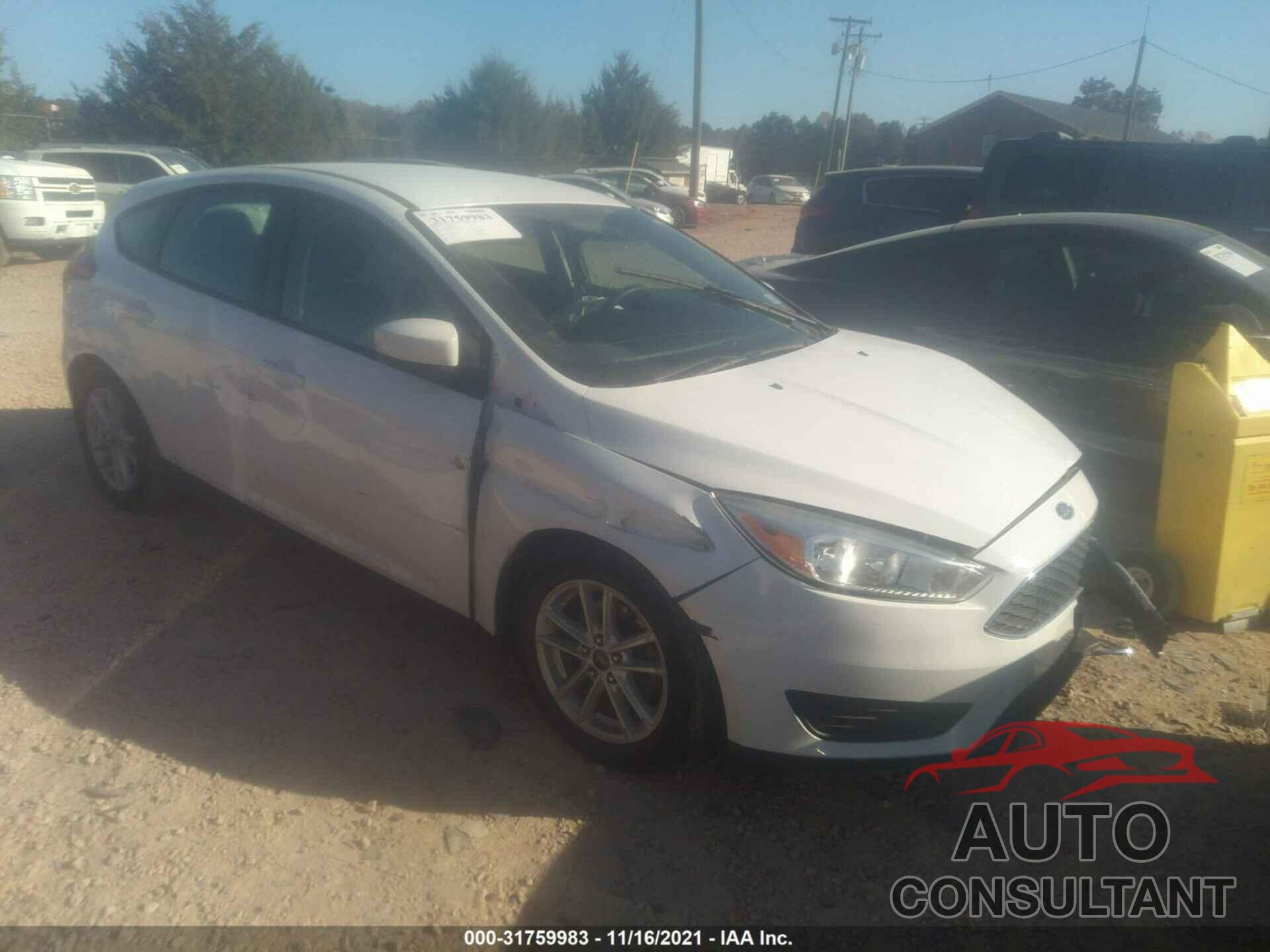 FORD FOCUS 2018 - 1FADP3K24JL220020
