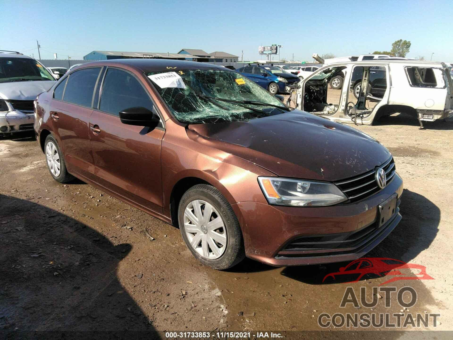 VOLKSWAGEN JETTA SEDAN 2016 - 3VW267AJ9GM406564