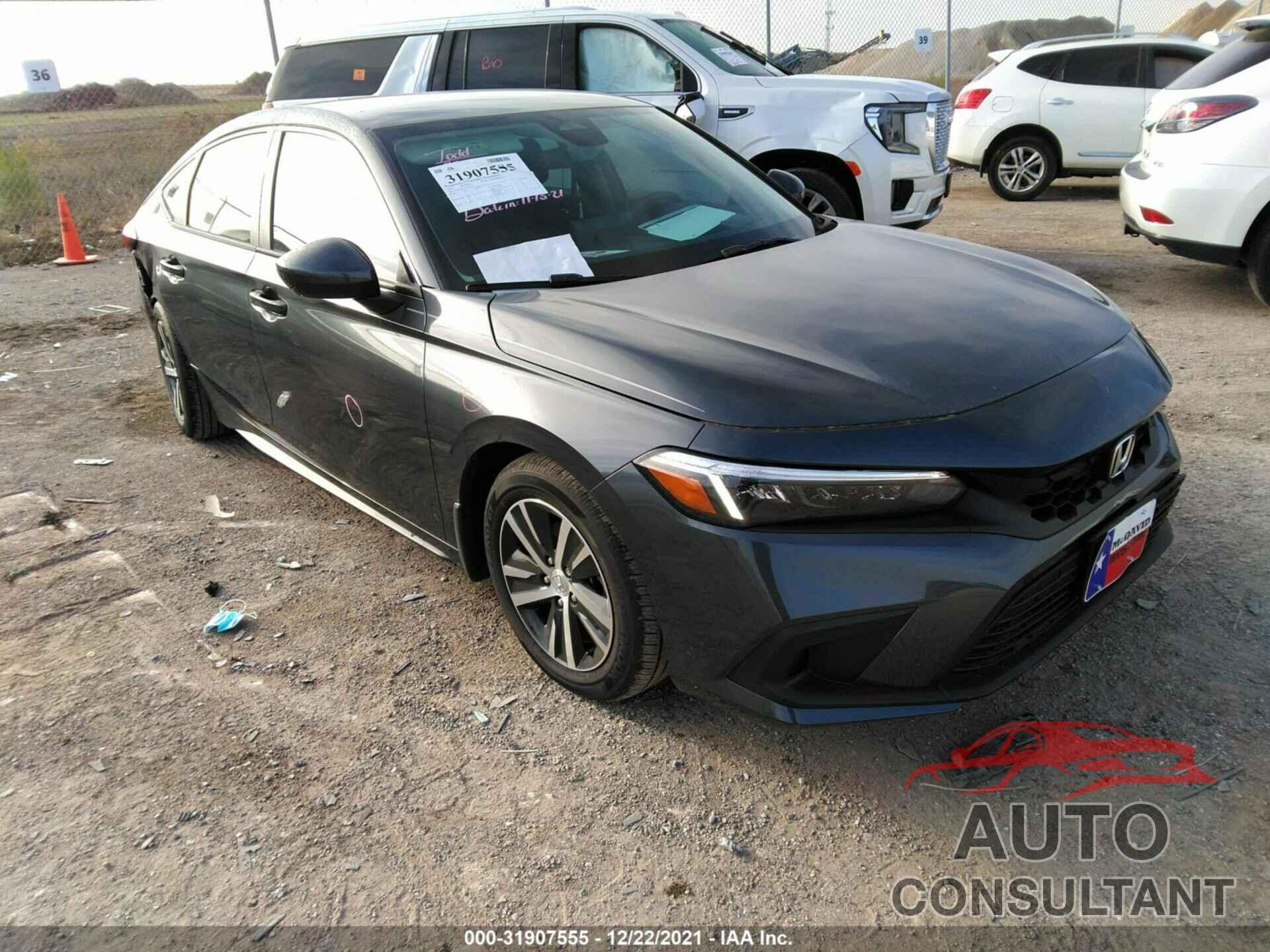 HONDA CIVIC HATCHBACK 2022 - 19XFL2H57NE001139