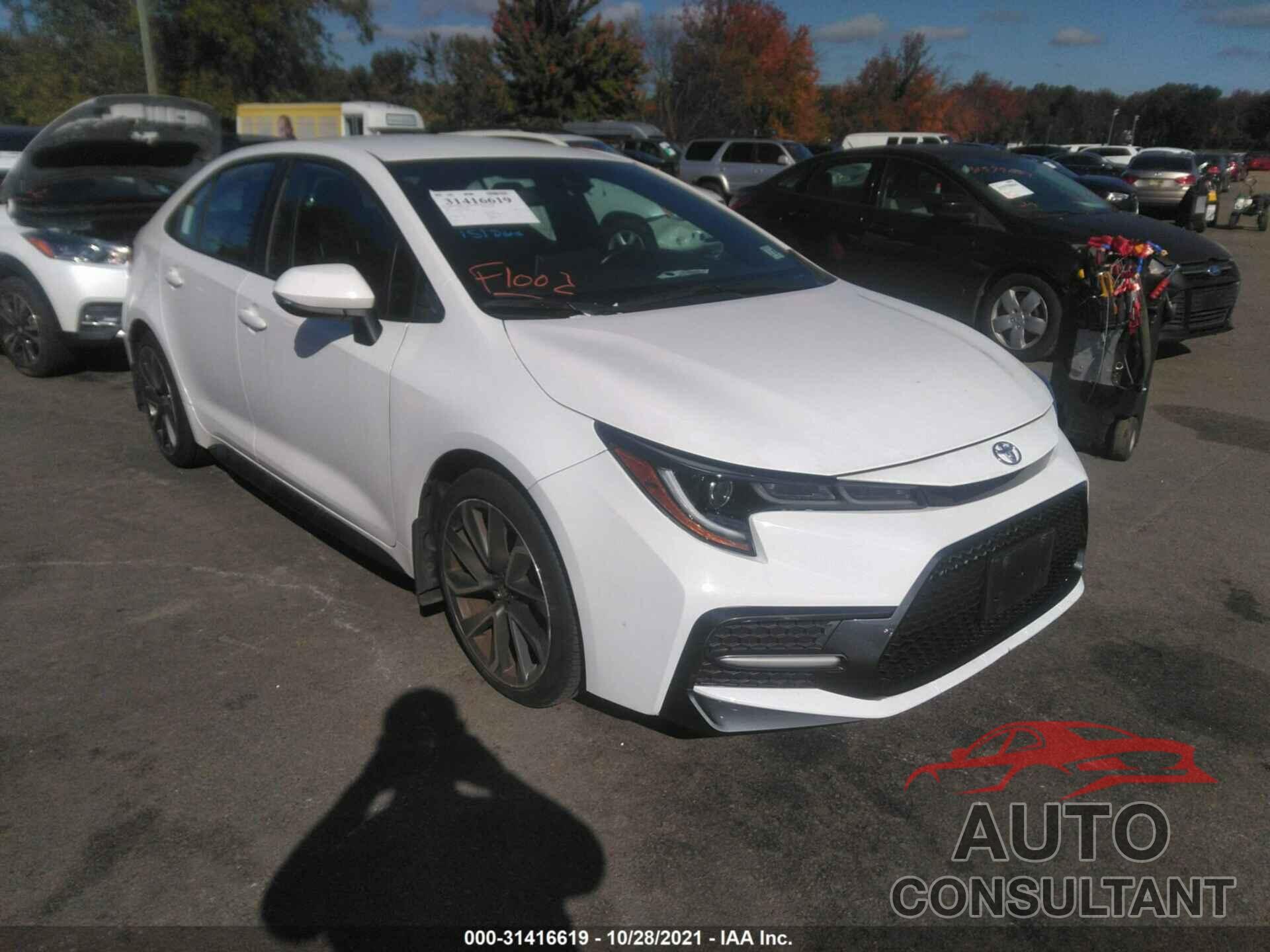 TOYOTA COROLLA 2020 - 5YFS4RCE1LP038484