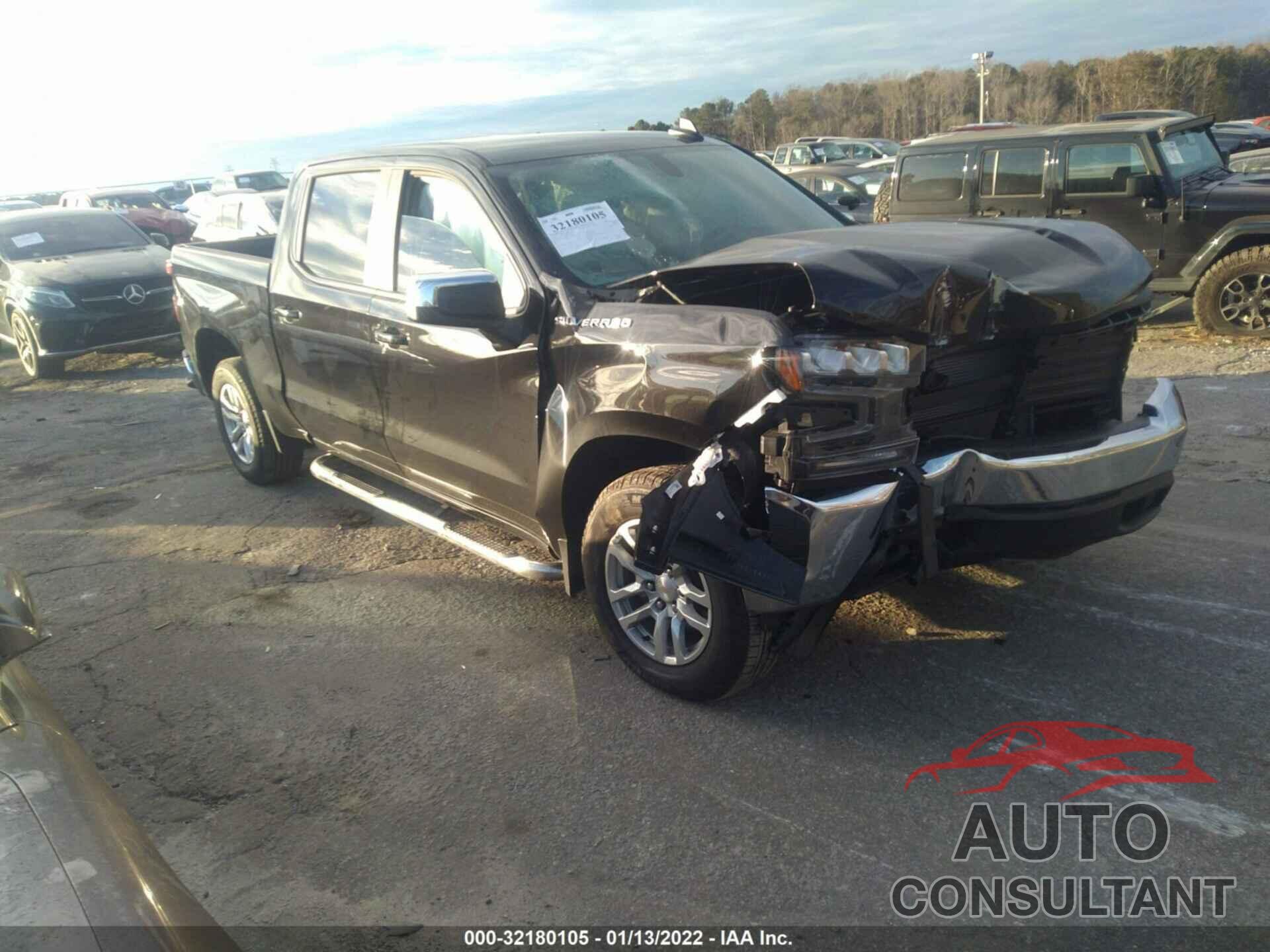 CHEVROLET SILVERADO 1500 2021 - 1GCPWCED9MZ404118