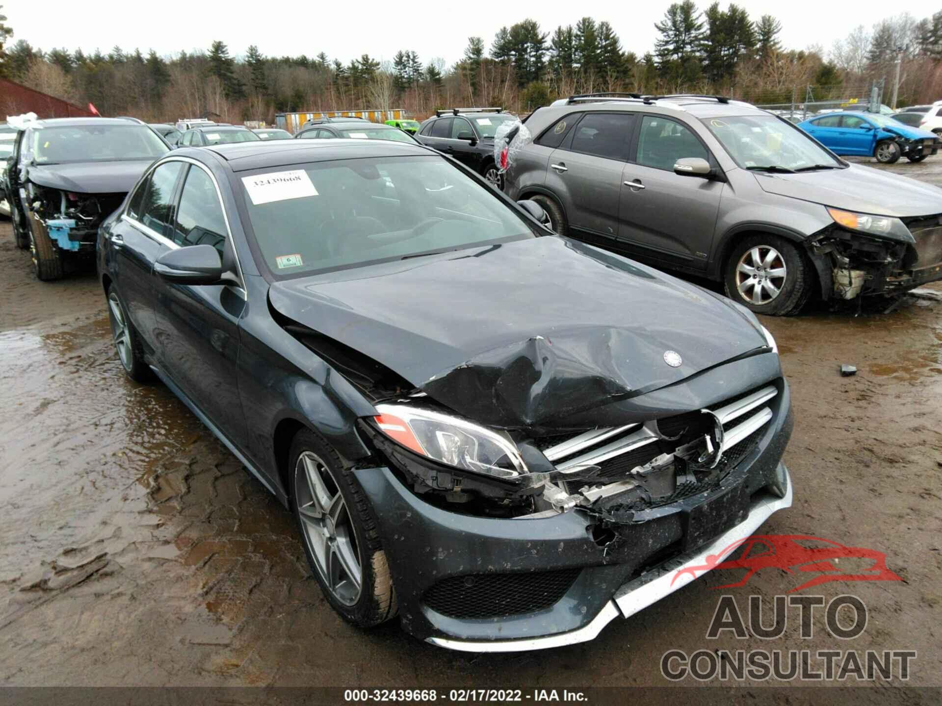 MERCEDES-BENZ C-CLASS 2016 - 55SWF4KB2GU115160