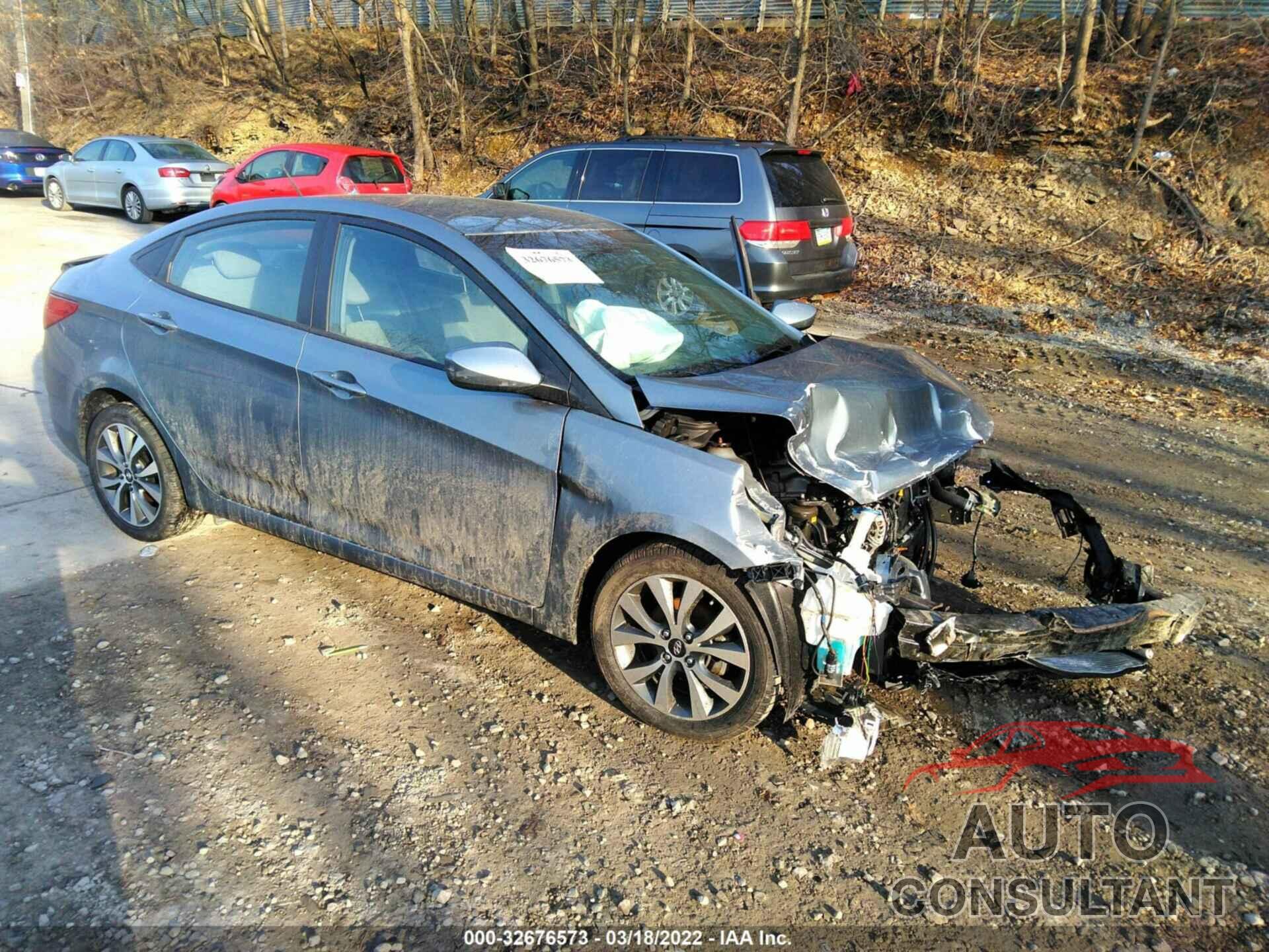 HYUNDAI ACCENT 2017 - KMHCT4AE4HU355484